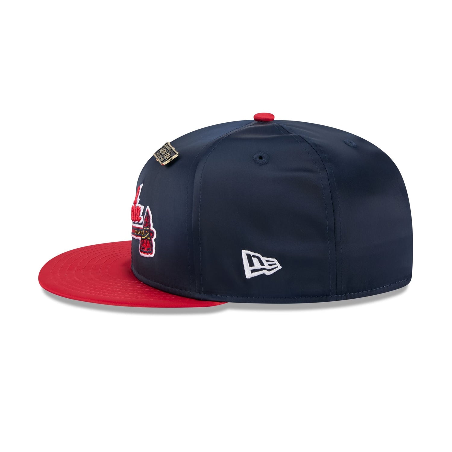 Atlanta Braves Spring Satin 59FIFTY Fitted Hat