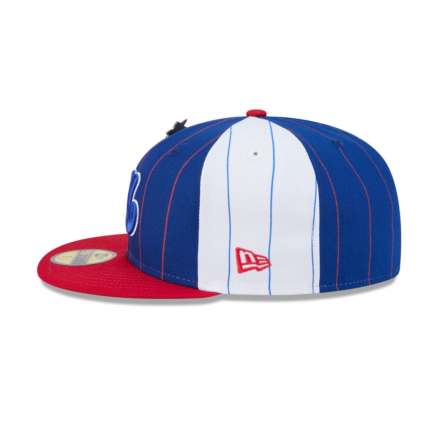 Montreal Expos Pinstripe League Pin 59FIFTY Fitted Hat