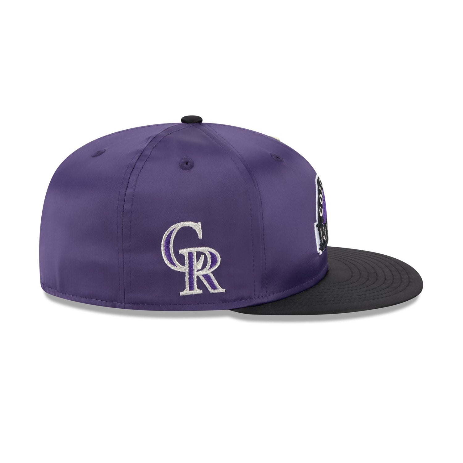 Colorado Rockies Spring Satin 59FIFTY Fitted Hat