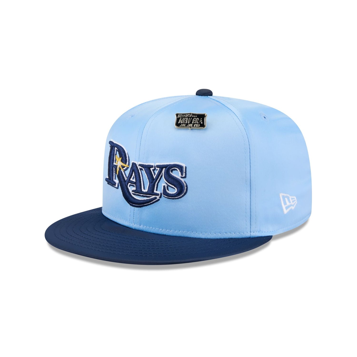 Tampa Bay Rays Spring Satin 59FIFTY Fitted Hat