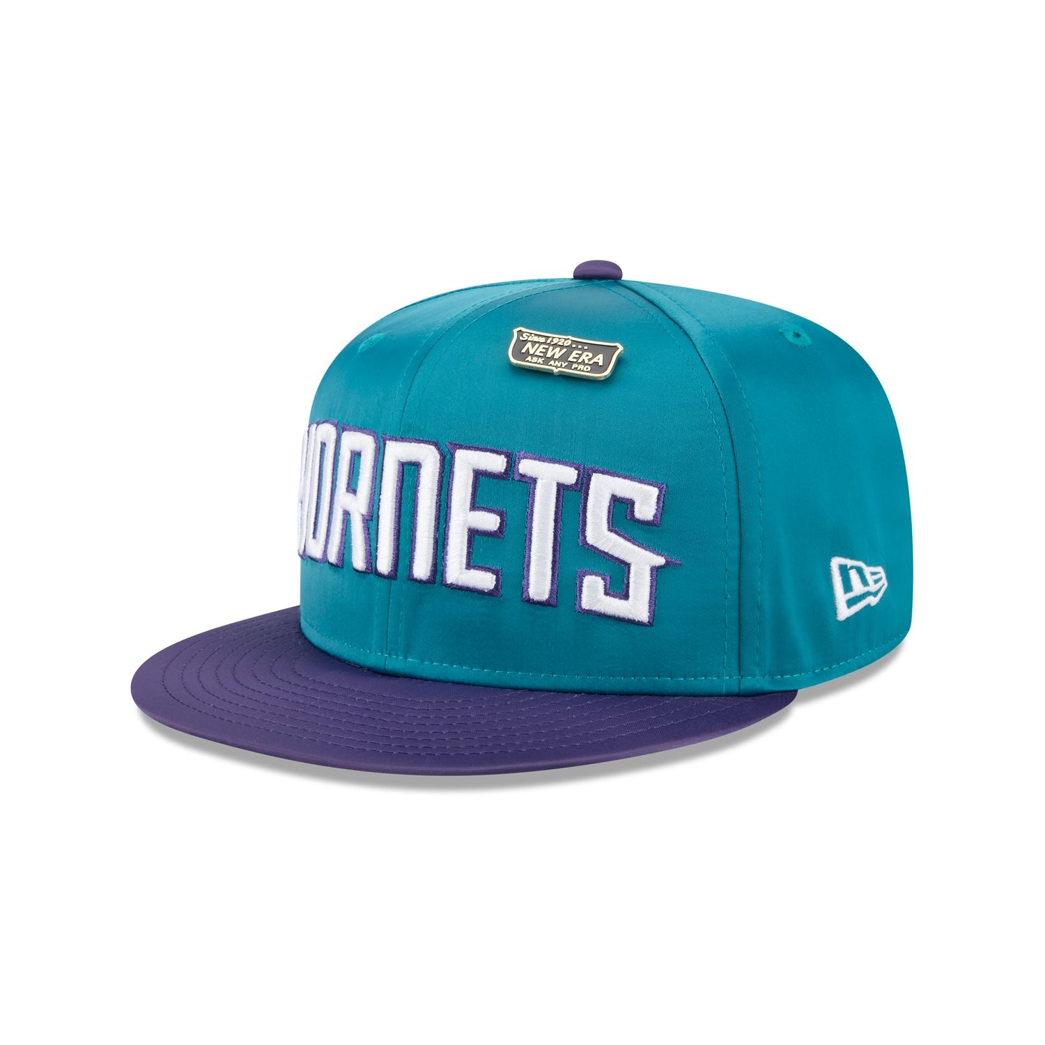 Charlotte Hornets Spring Satin 59FIFTY Fitted Hat