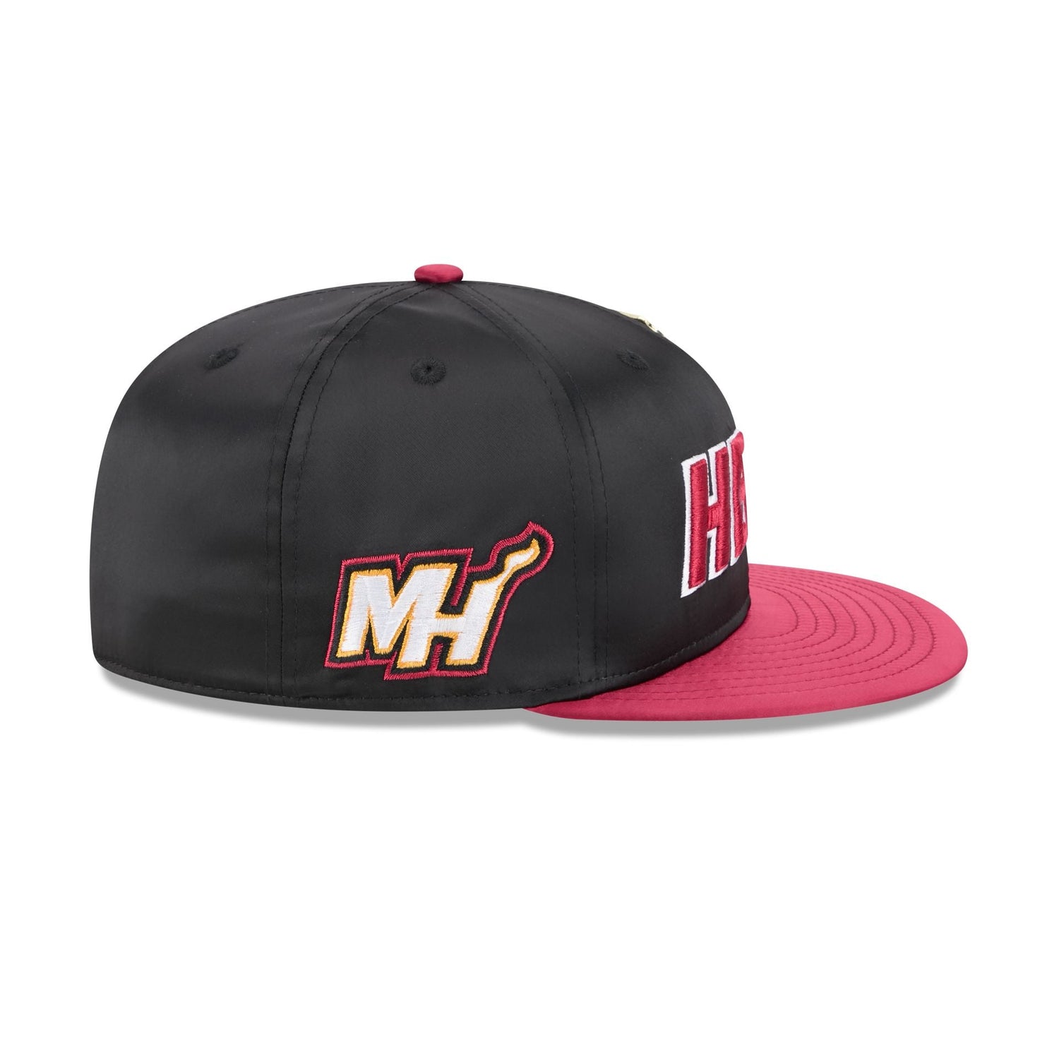 Miami Heat Spring Satin 59FIFTY Fitted Hat