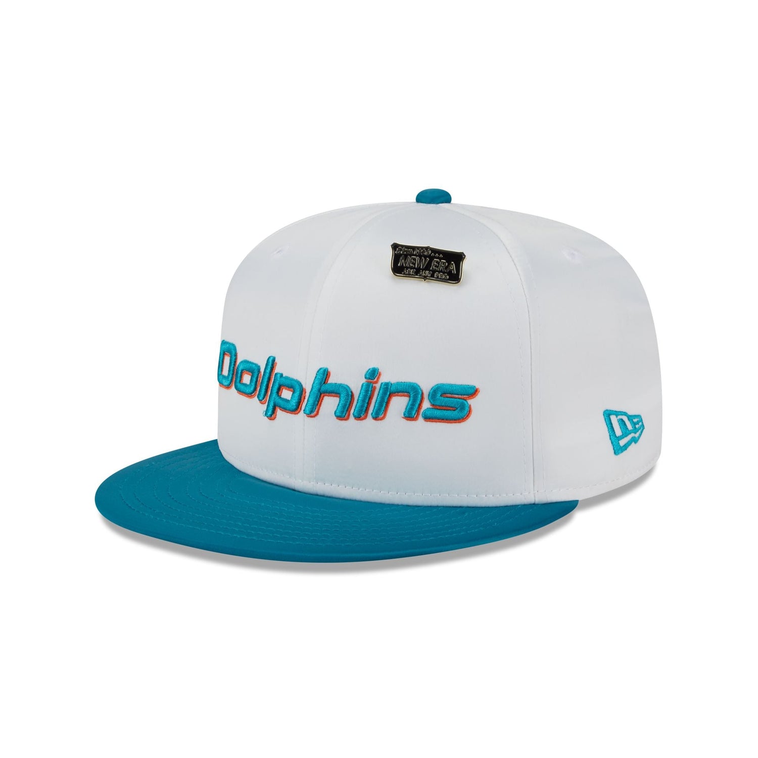 Miami Dolphins Spring Satin 59FIFTY Fitted Hat