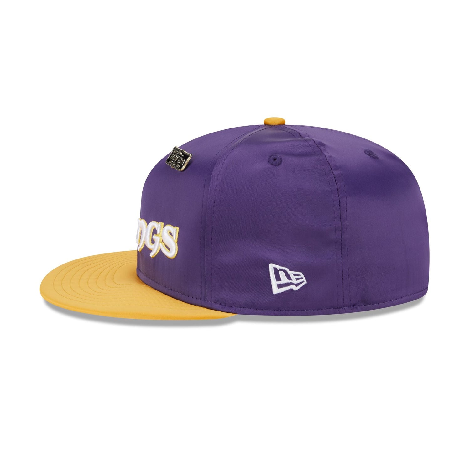 Minnesota Vikings Spring Satin 59FIFTY Fitted Hat