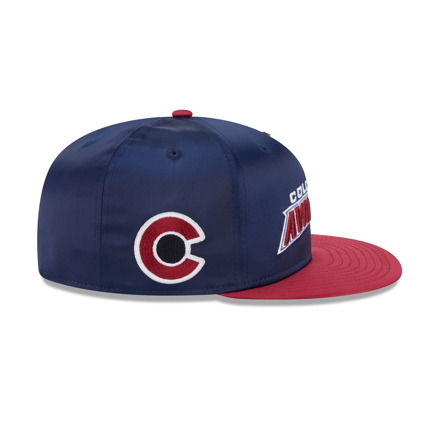Colorado Avalanche Spring Satin 59FIFTY Fitted Hat