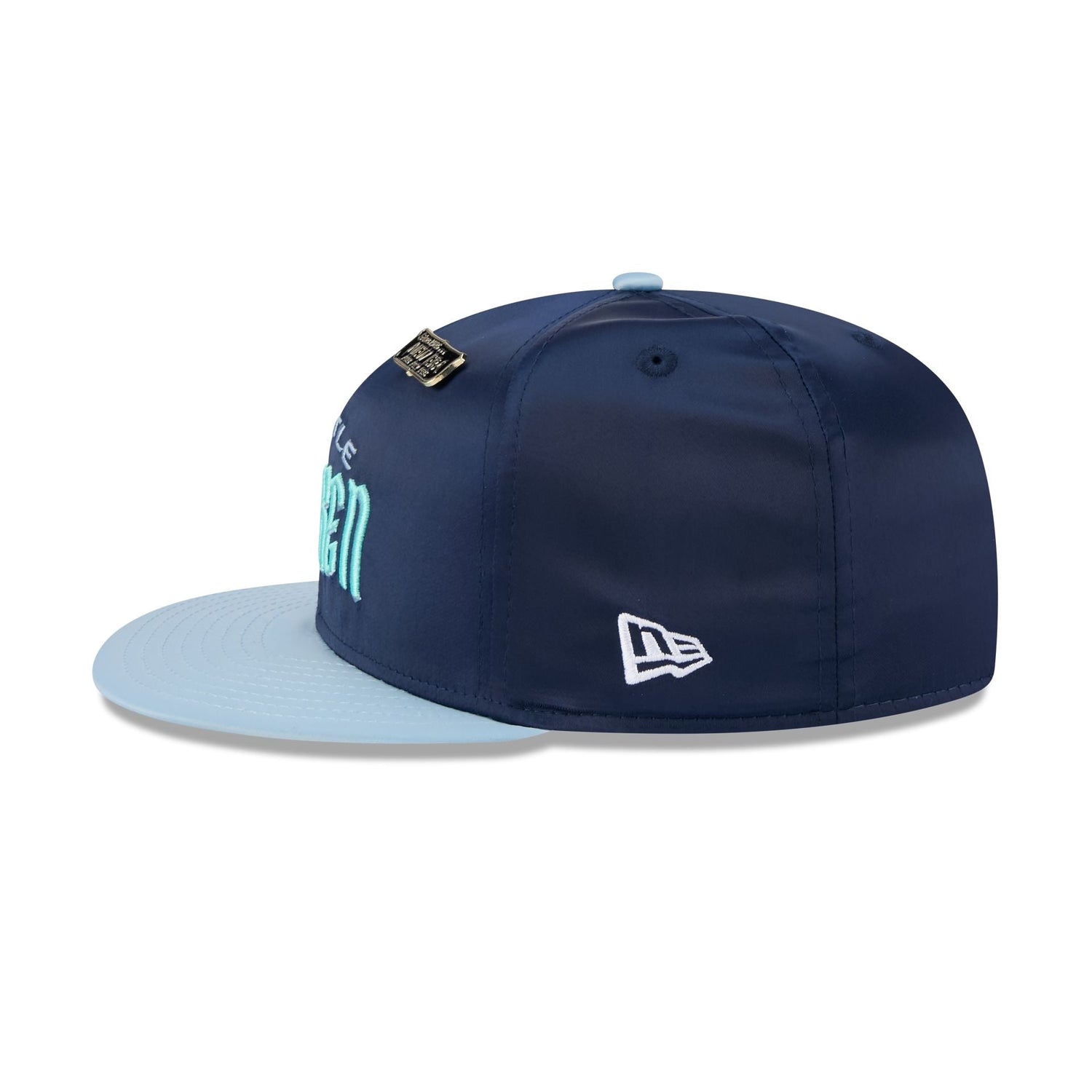 Seattle Kraken Spring Satin 59FIFTY Fitted Hat