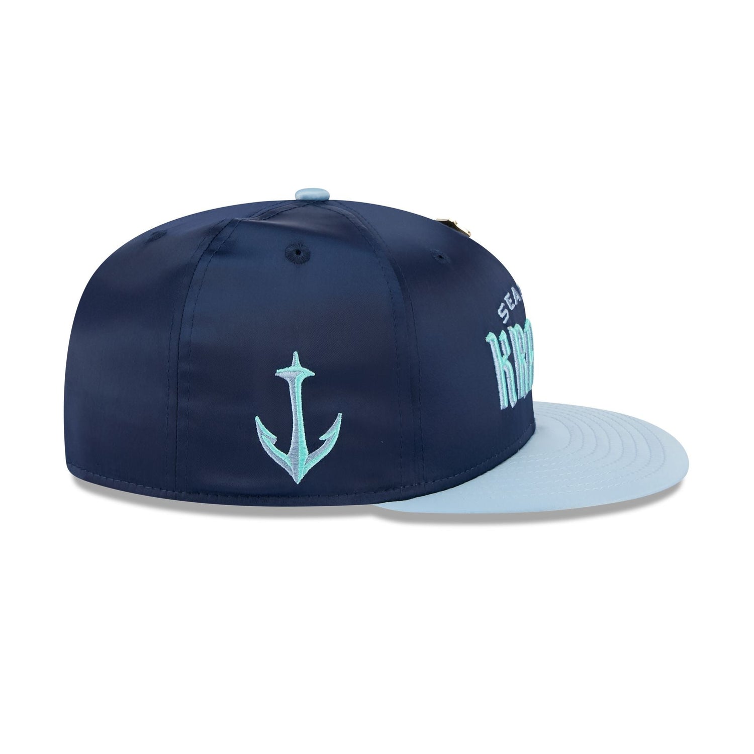 Seattle Kraken Spring Satin 59FIFTY Fitted Hat