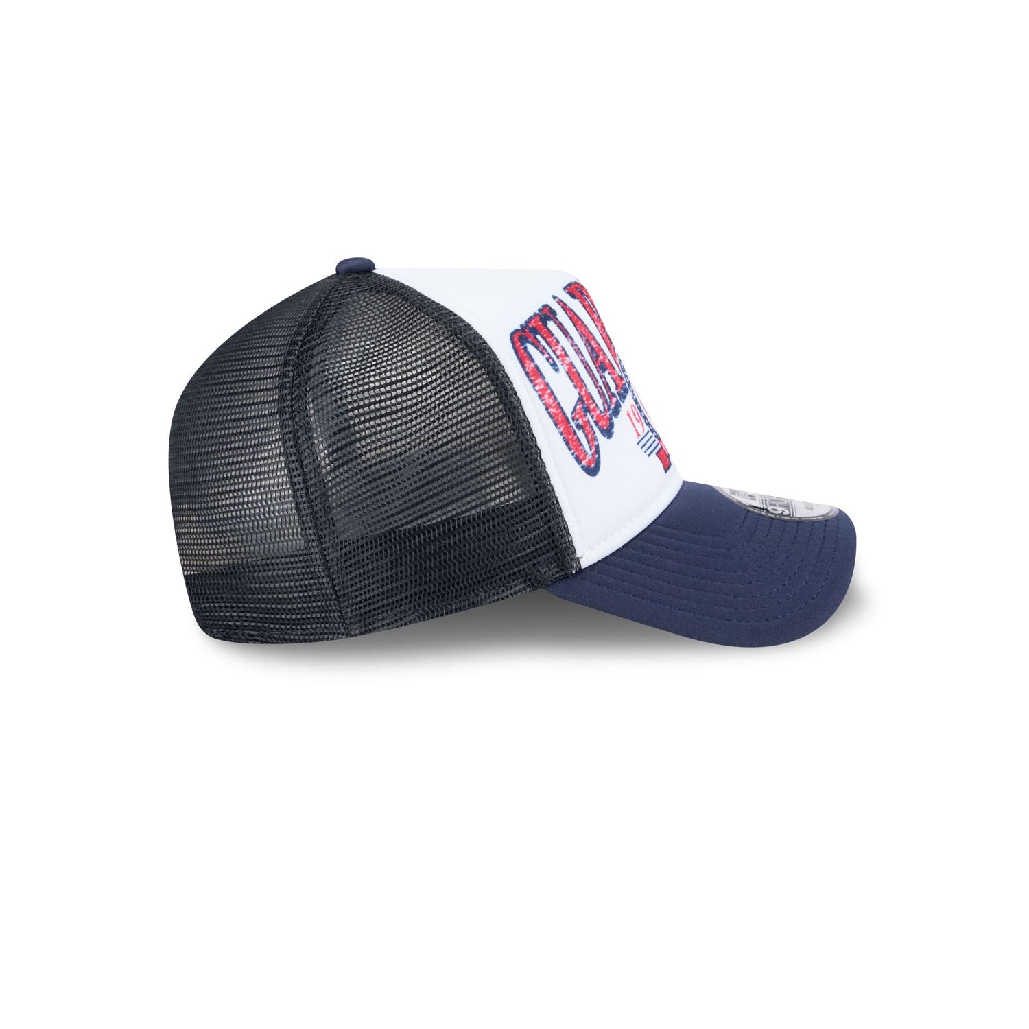 Cleveland Guardians Distressed 9FORTY A-Frame Trucker Hat