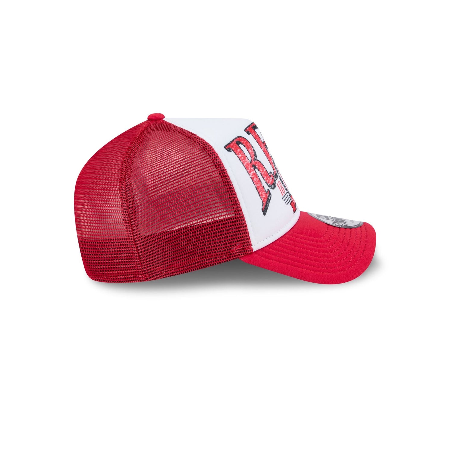 Cincinnati Reds Distressed 9FORTY A-Frame Trucker Hat