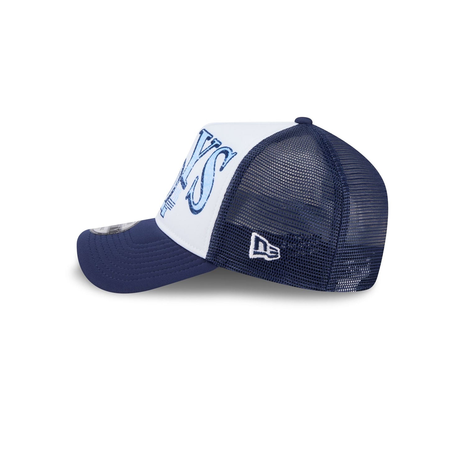 Tampa Bay Rays Distressed 9FORTY A-Frame Trucker Hat
