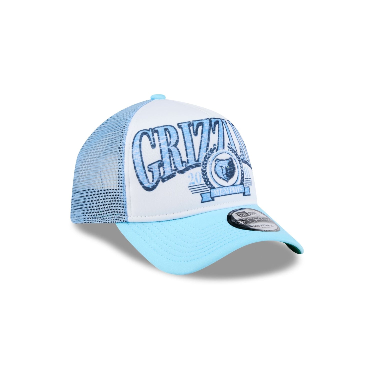 Memphis Grizzlies Distressed 9FORTY A-Frame Trucker Hat