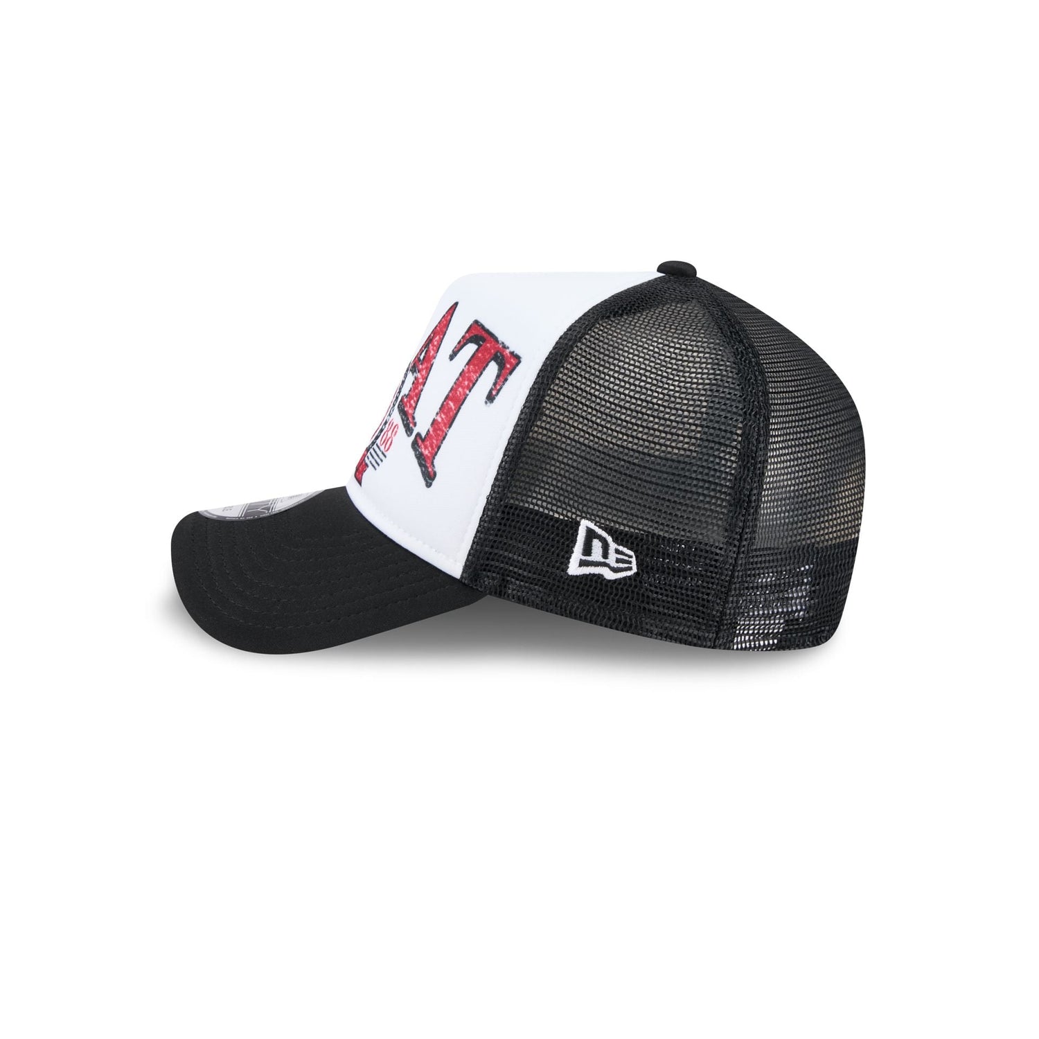 Miami Heat Distressed 9FORTY A-Frame Trucker Hat