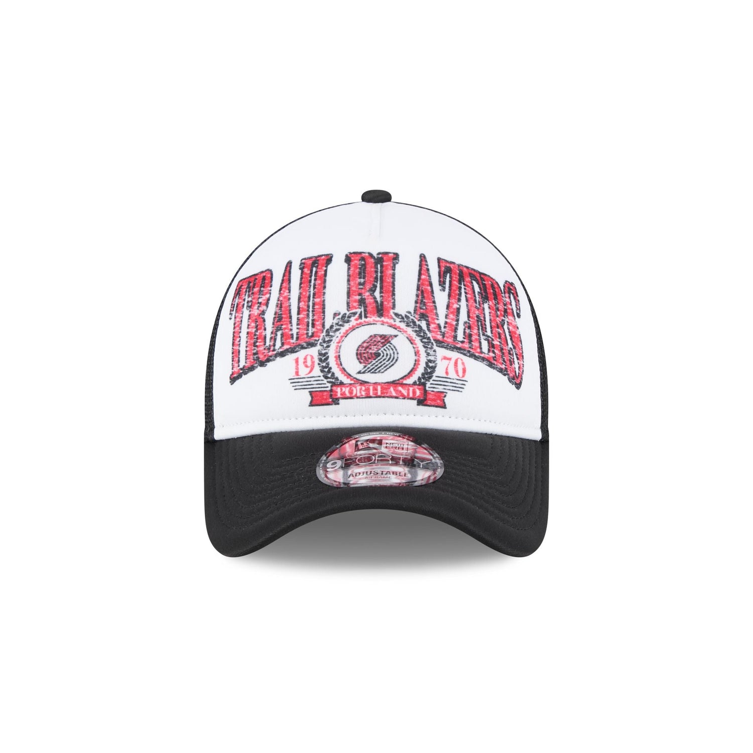 Portland Trail Blazers Distressed 9FORTY A-Frame Trucker Hat