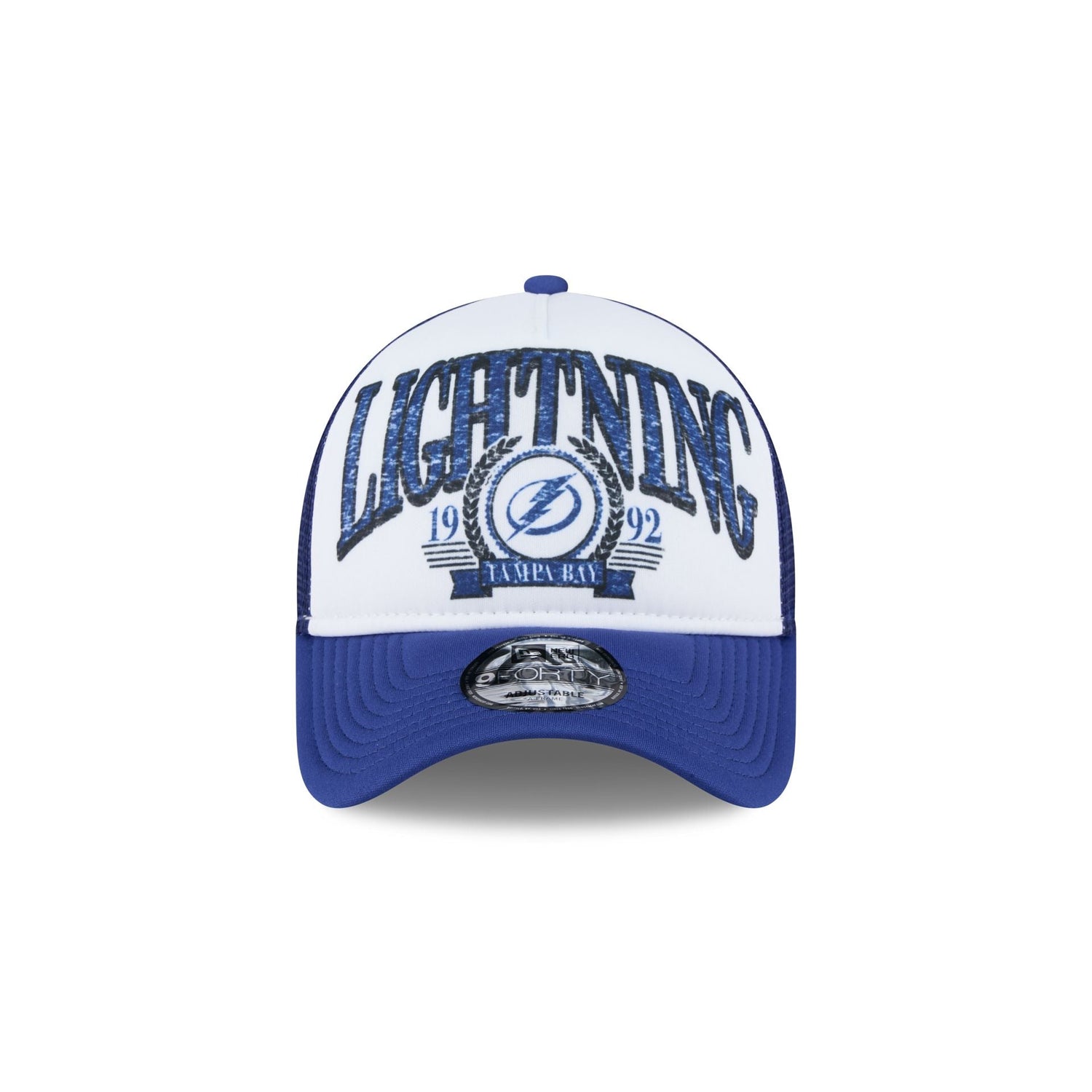 Tampa Bay Lightning Distressed 9FORTY A-Frame Trucker Hat