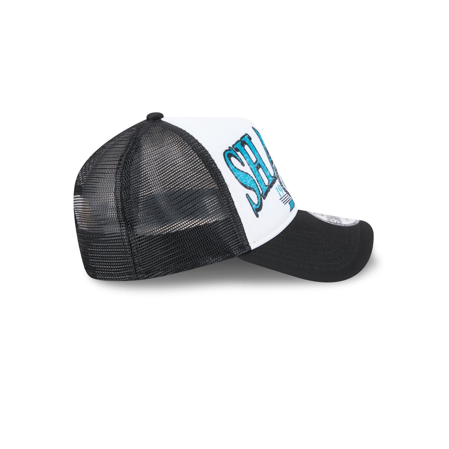 San Jose Sharks Distressed 9FORTY A-Frame Trucker Hat