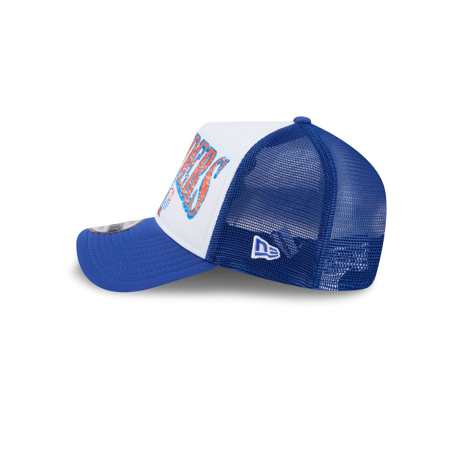 New York Islanders Distressed 9FORTY A-Frame Trucker Hat