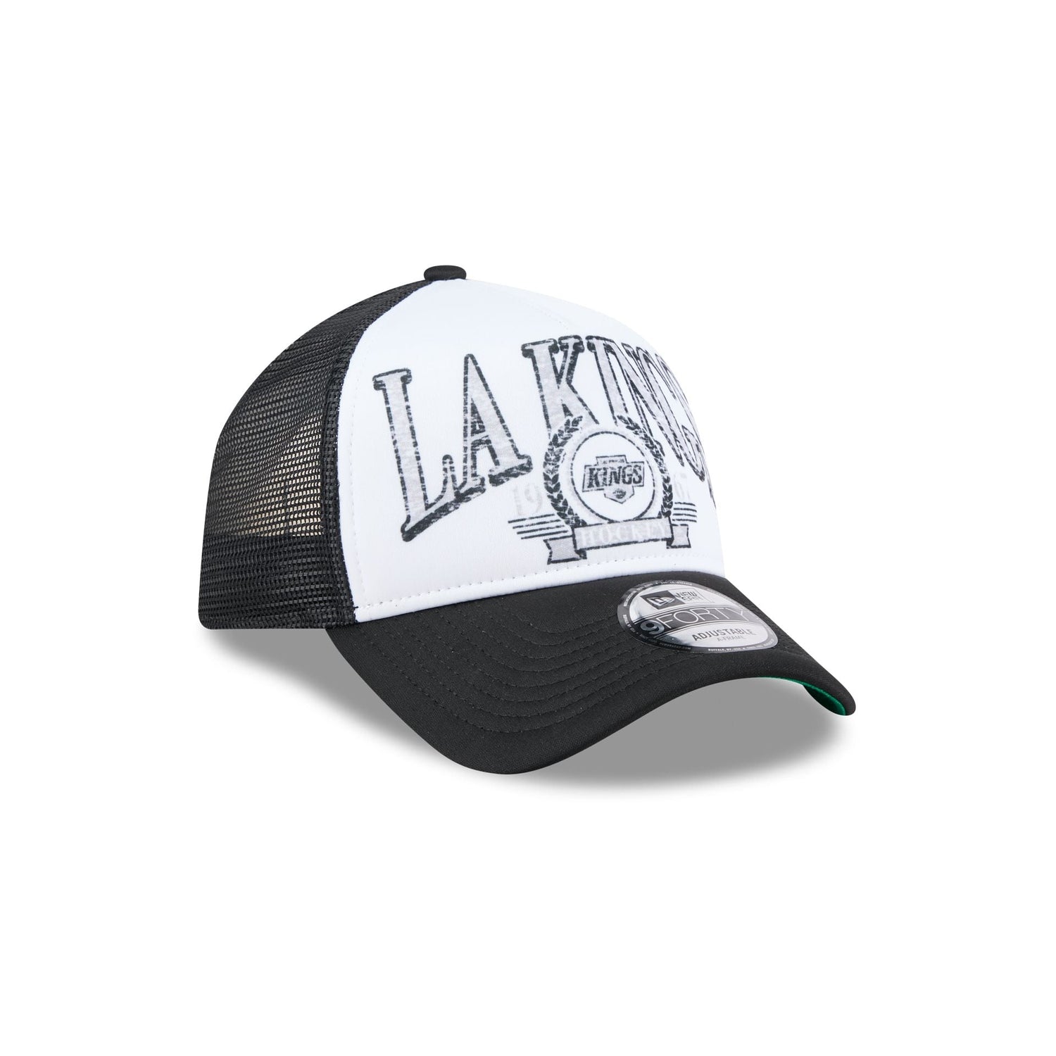 Los Angeles Kings Distressed 9FORTY A-Frame Trucker Hat