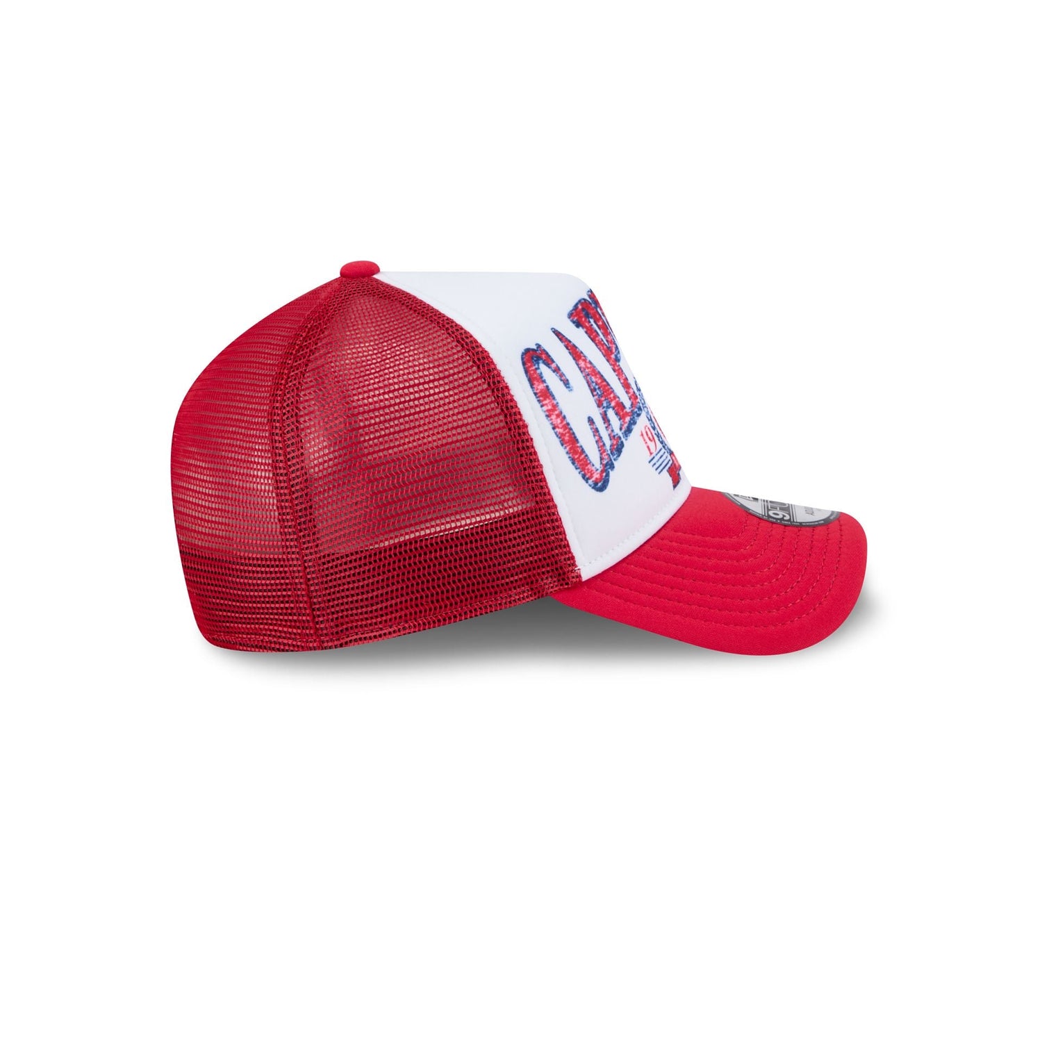Washington Capitals Distressed 9FORTY A-Frame Trucker Hat