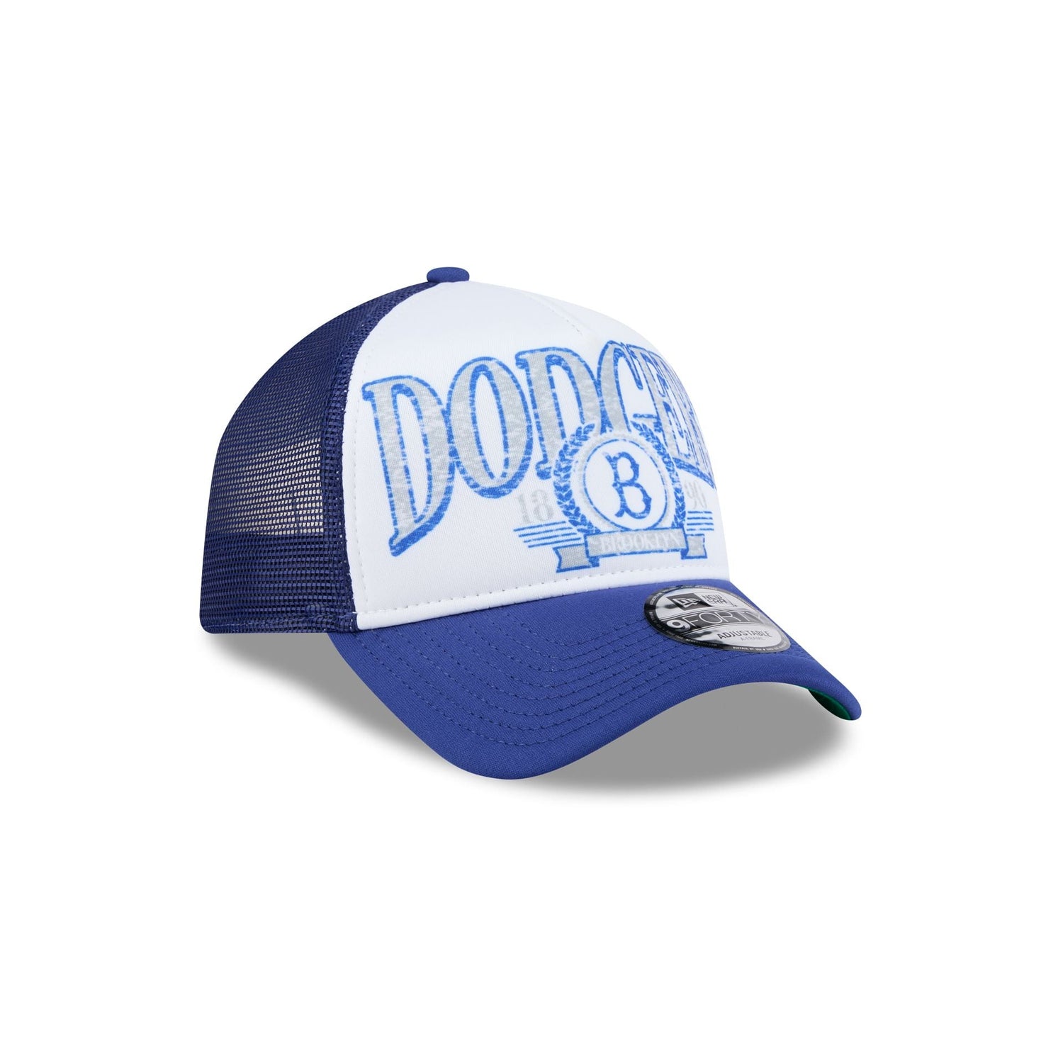 Brooklyn Dodgers Distressed 9FORTY A-Frame Trucker Hat