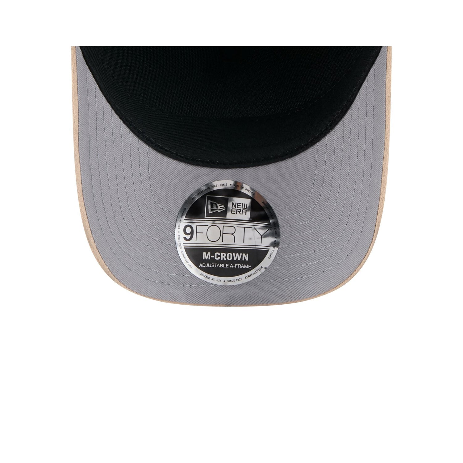 Milwaukee Brewers Suede Patch 9FORTY M-Crown A-Frame Adjustable Hat