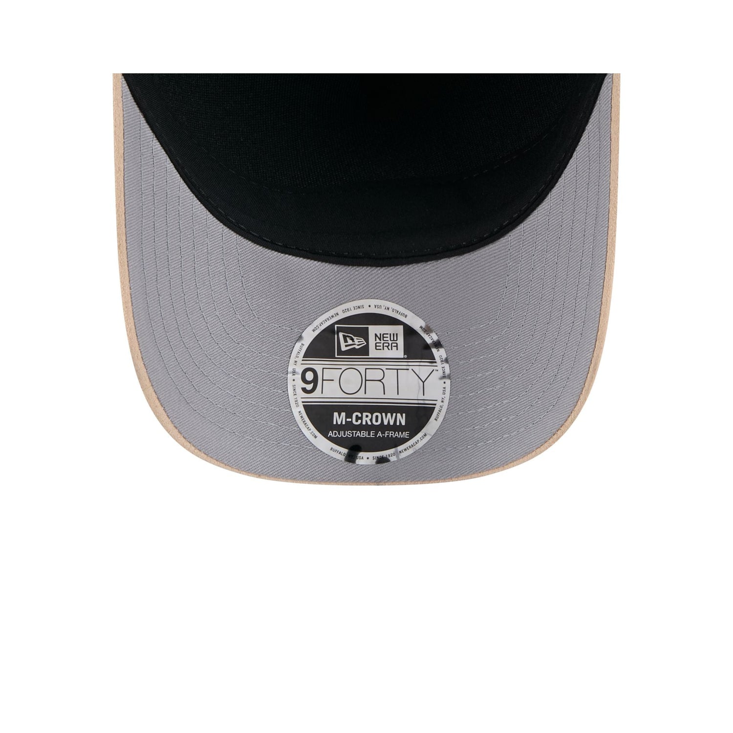 New York Mets Suede Patch 9FORTY M-Crown A-Frame Adjustable Hat