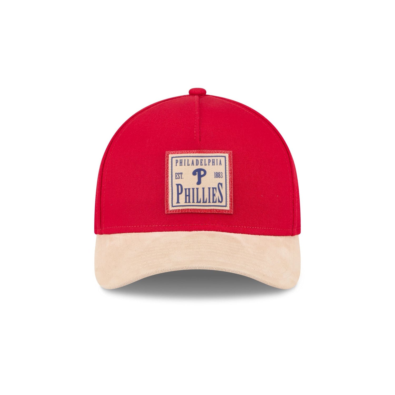 Philadelphia Phillies Suede Patch 9FORTY M-Crown A-Frame Adjustable Hat