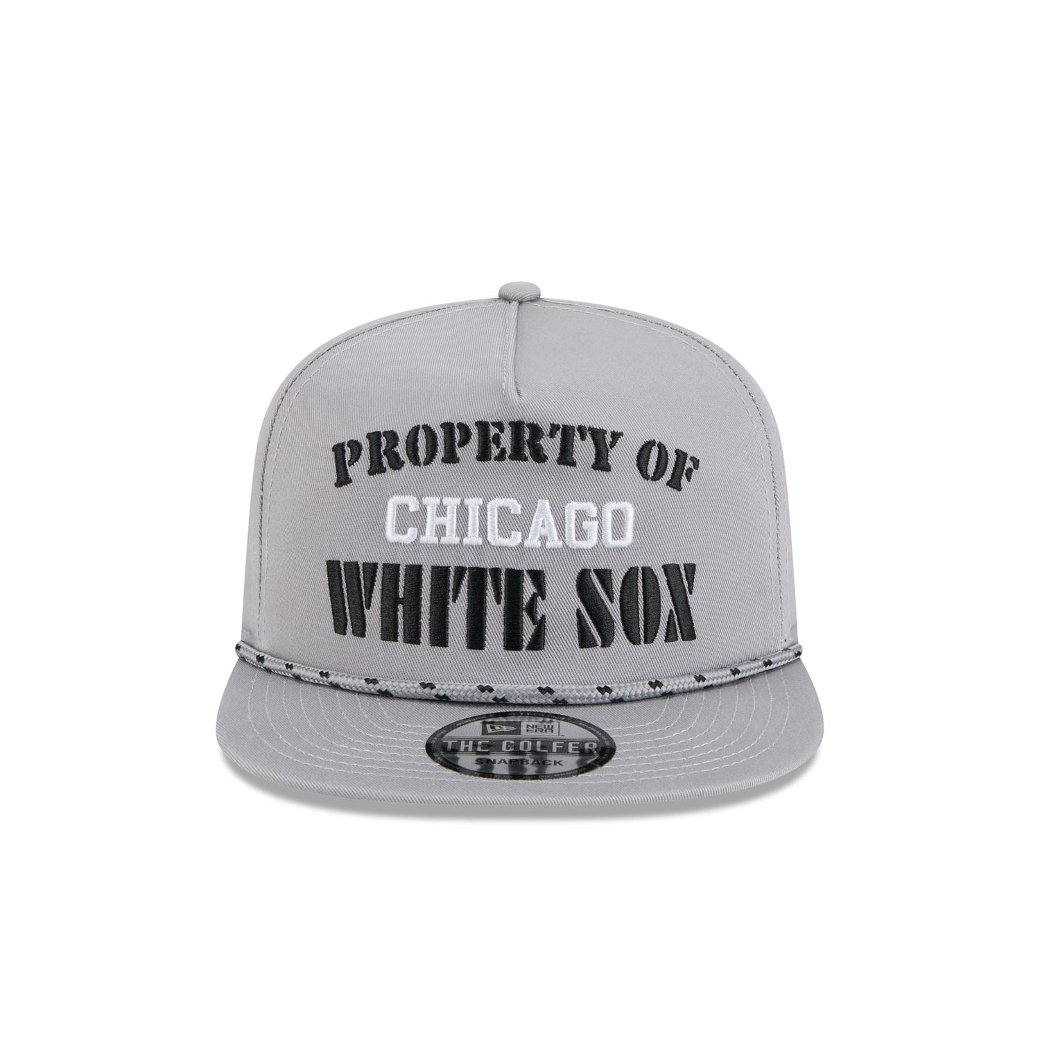 Chicago White Sox Vintage Gray Rope Golfer Hat