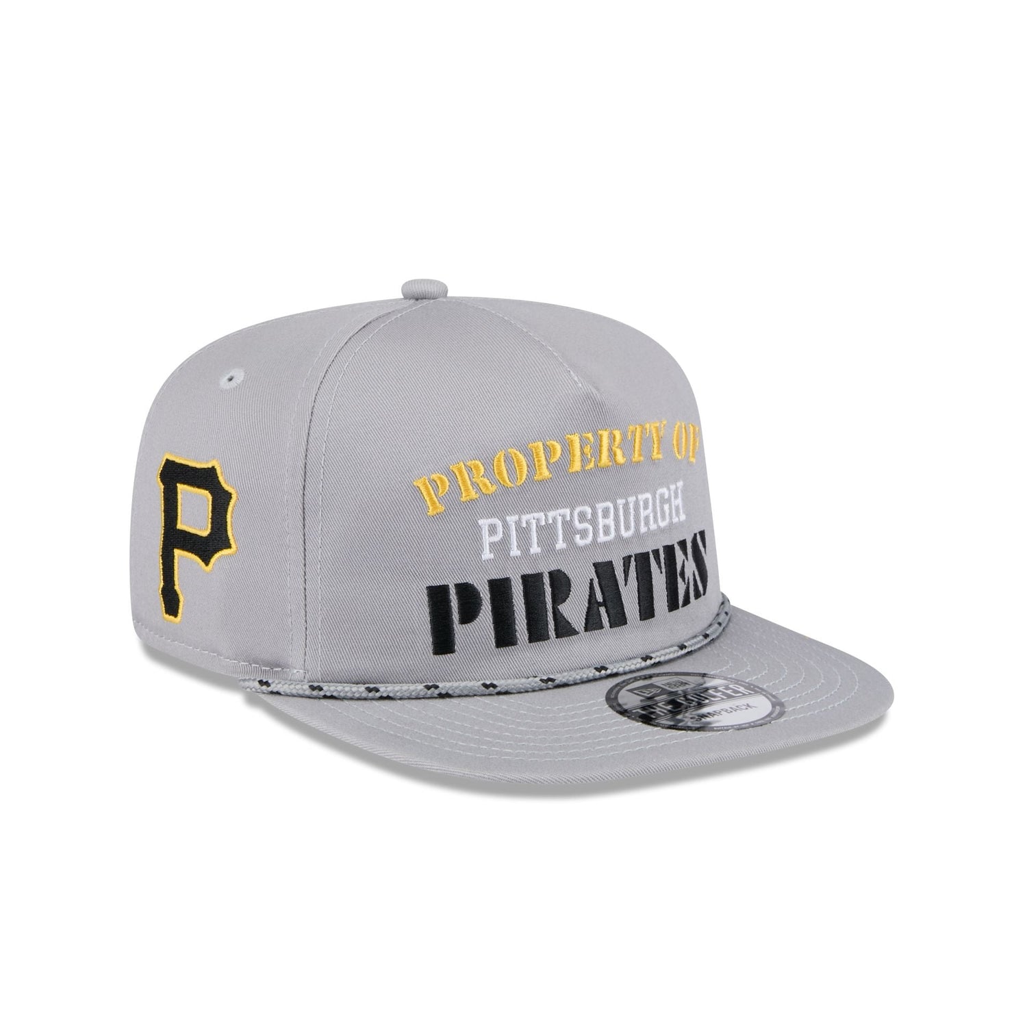 Pittsburgh Pirates Vintage Gray Rope Golfer Hat