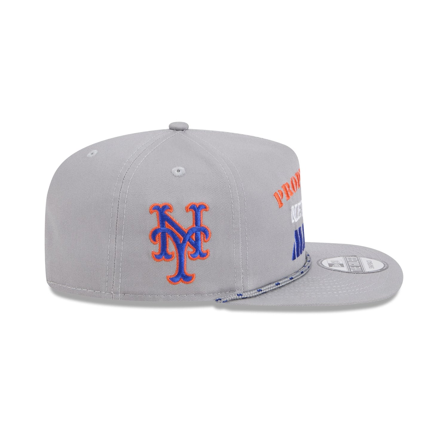 New York Mets Vintage Gray Rope Golfer Hat