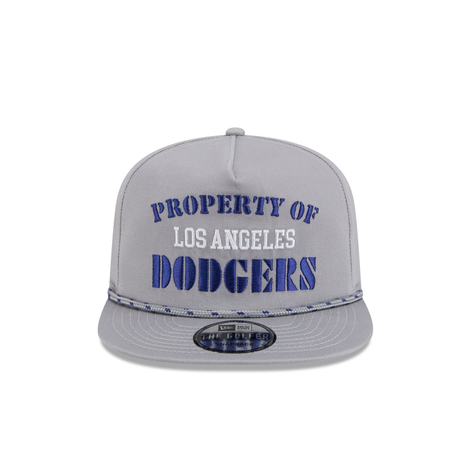 Los Angeles Dodgers Vintage Gray Rope Golfer Hat
