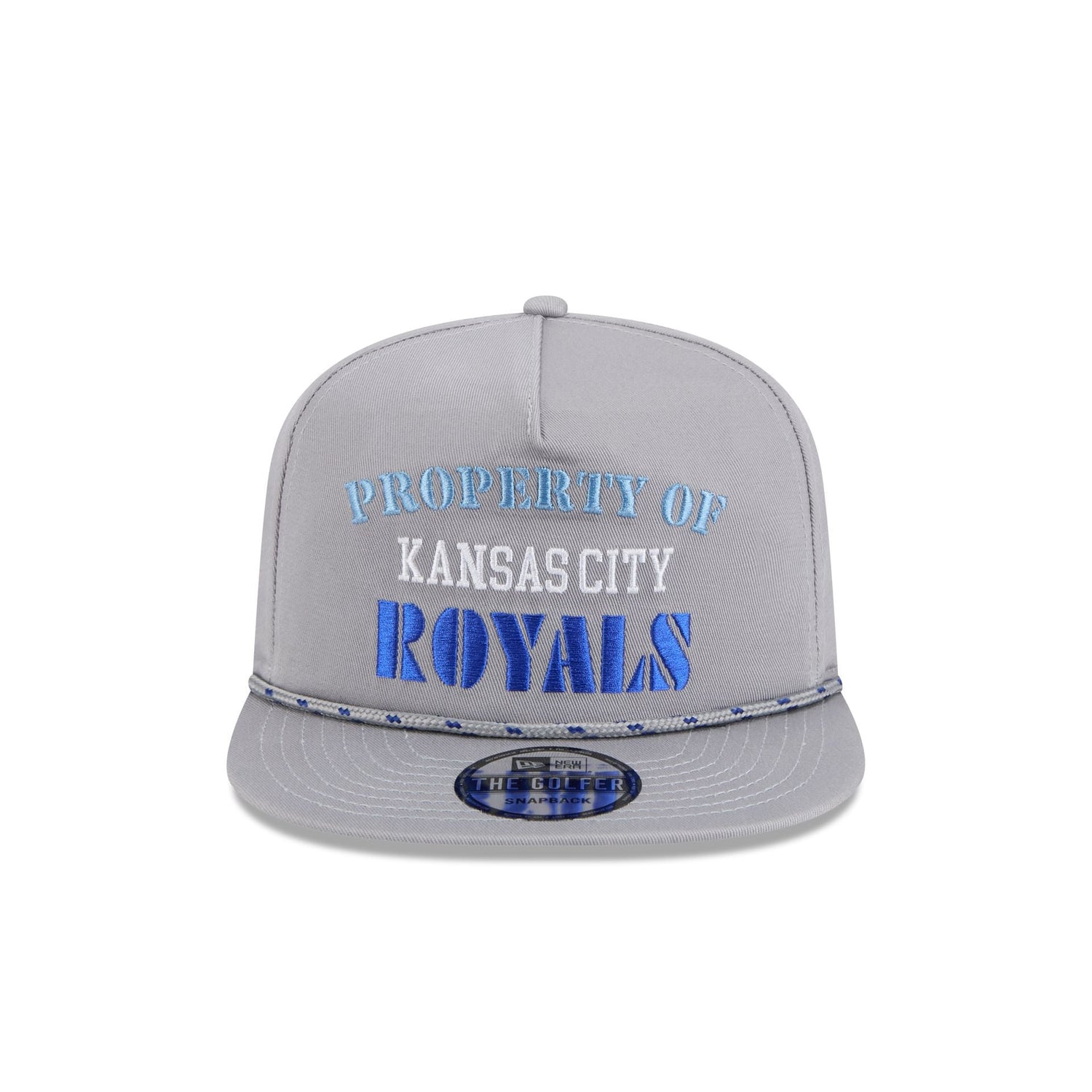 Kansas City Royals Vintage Gray Rope Golfer Hat