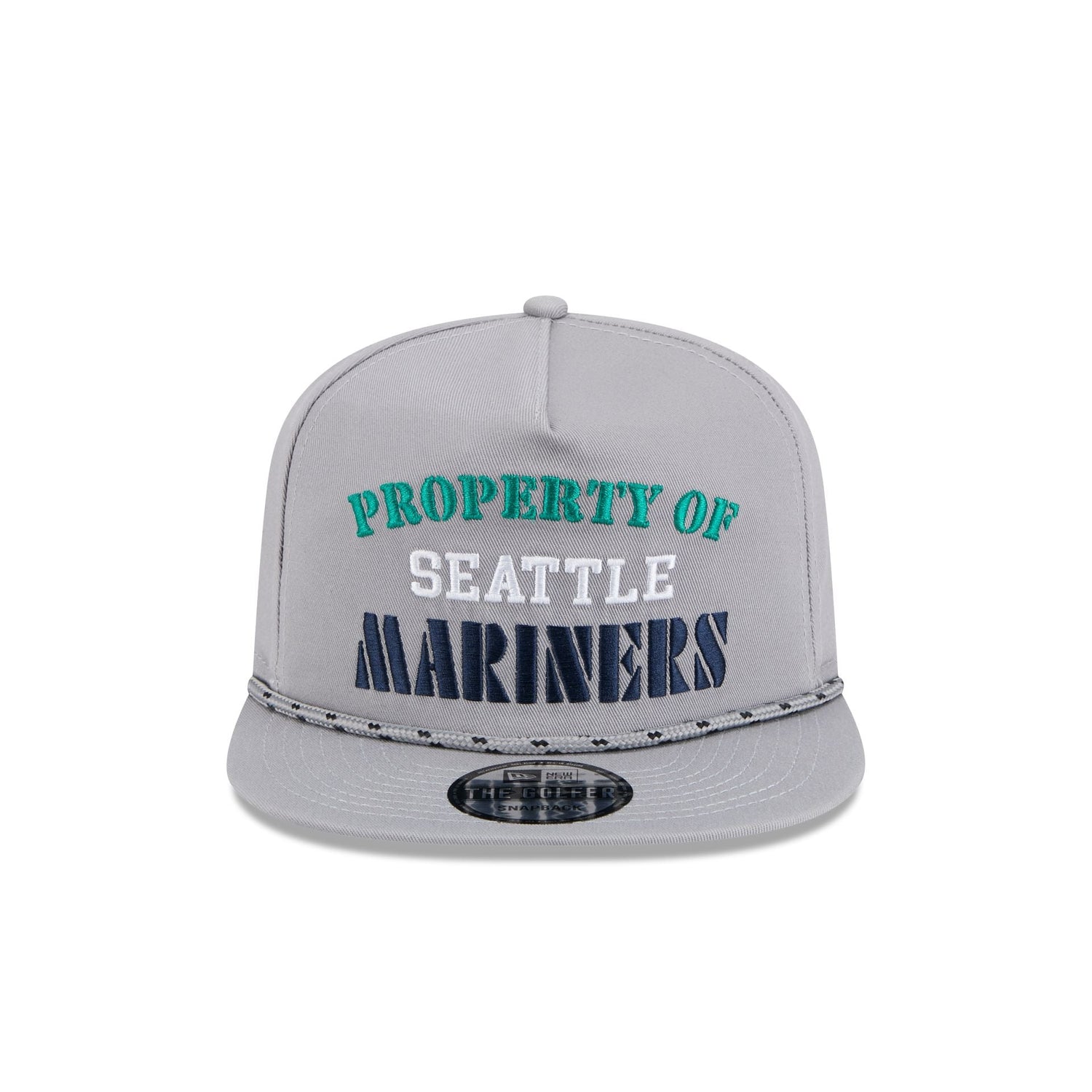 Seattle Mariners Vintage Gray Rope Golfer Hat
