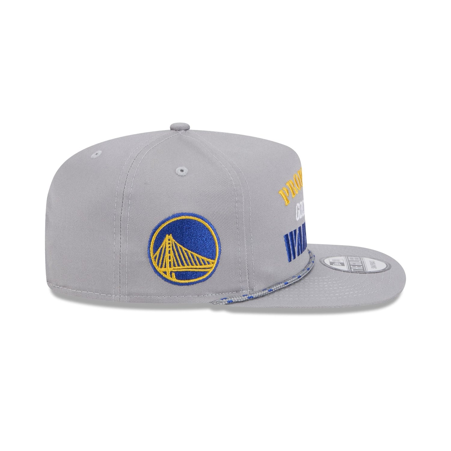 Golden State Warriors Vintage Gray Rope Golfer Hat