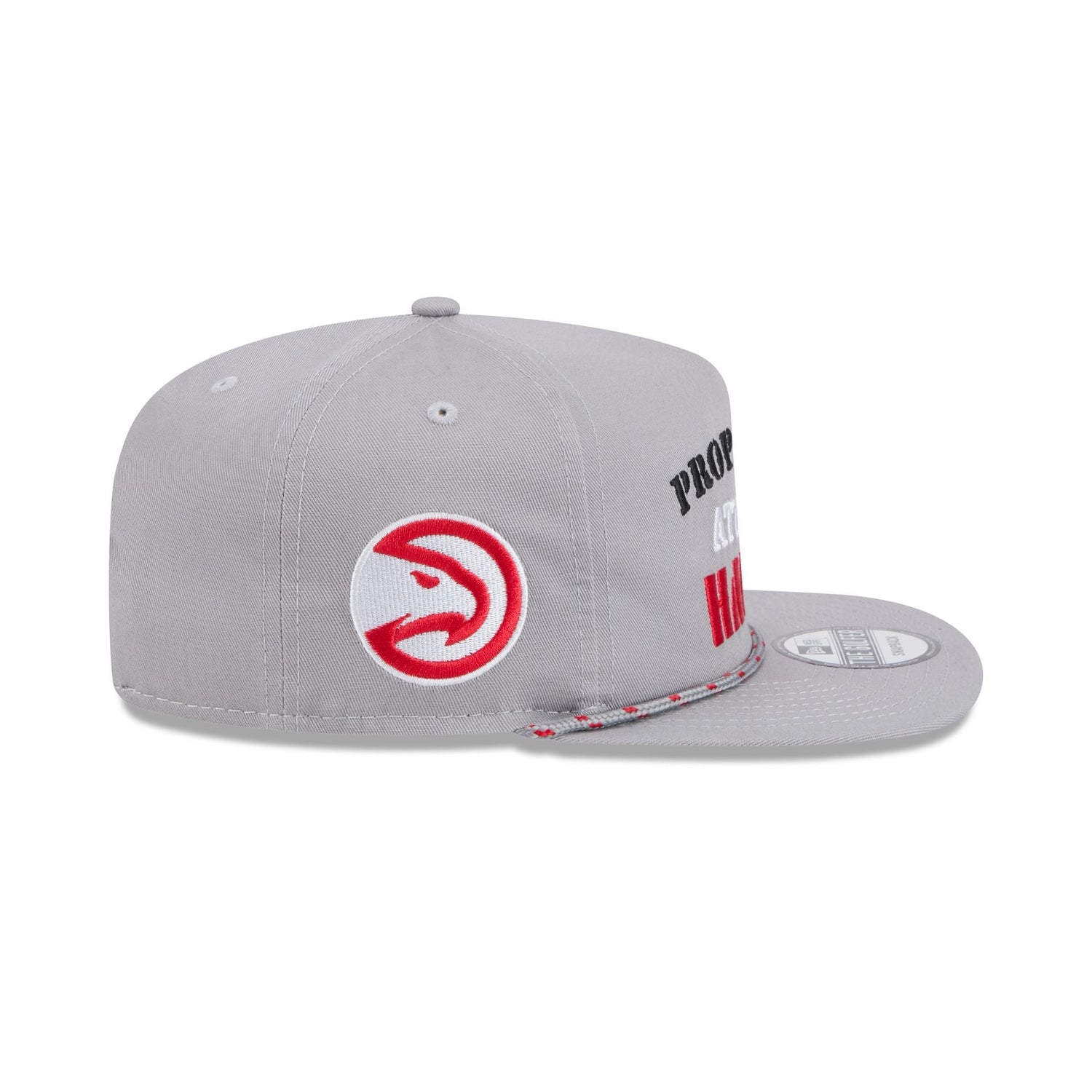 Atlanta Hawks Vintage Gray Rope Golfer Hat