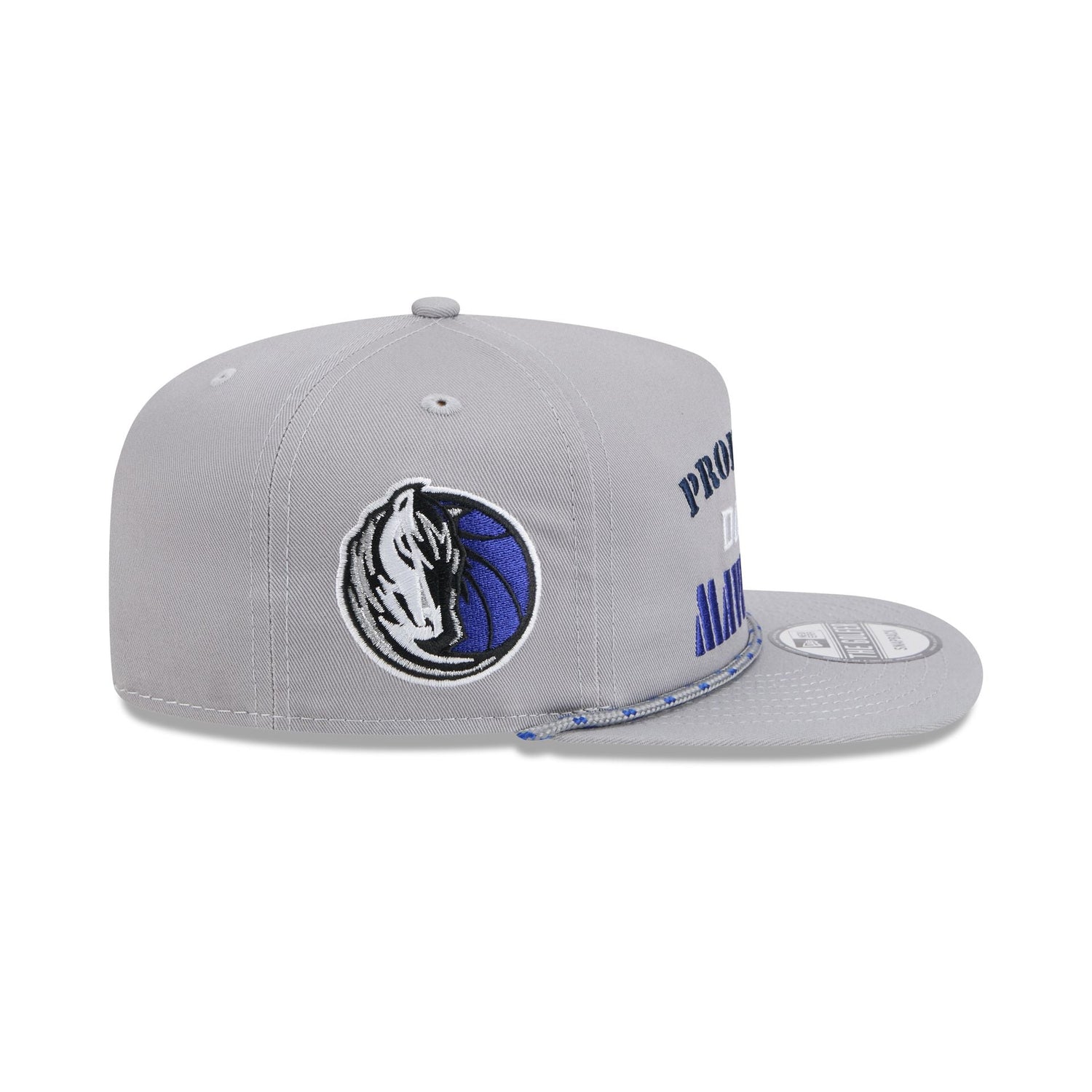 Dallas Mavericks Vintage Gray Rope Golfer Hat