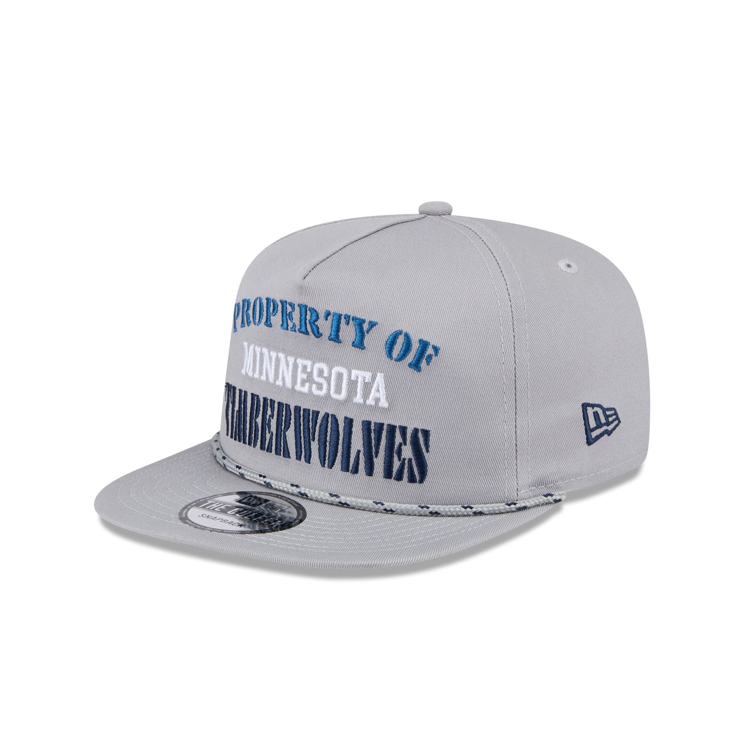 Minnesota Timberwolves Vintage Gray Rope Golfer Hat