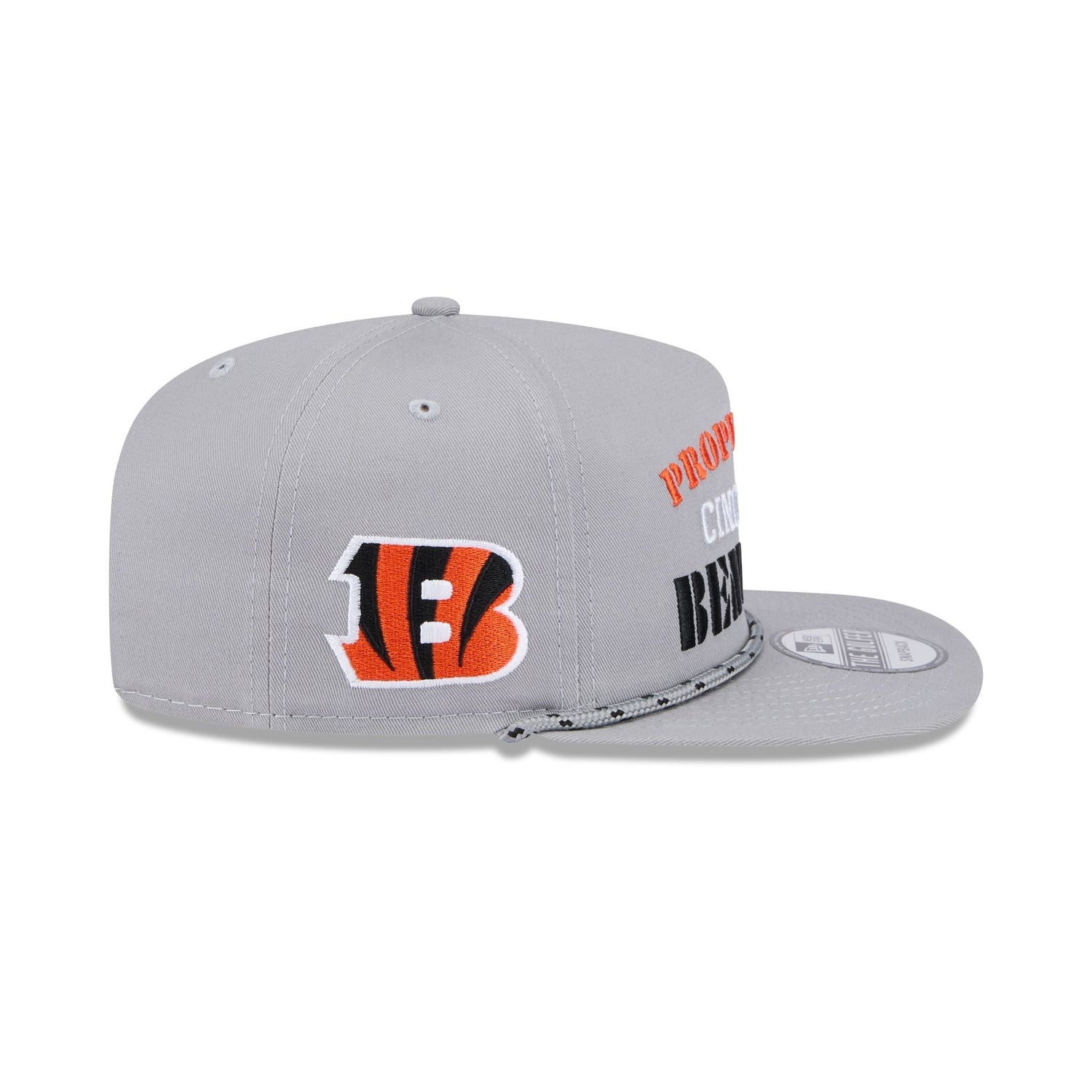 Cincinnati Bengals Vintage Gray Rope Golfer Hat