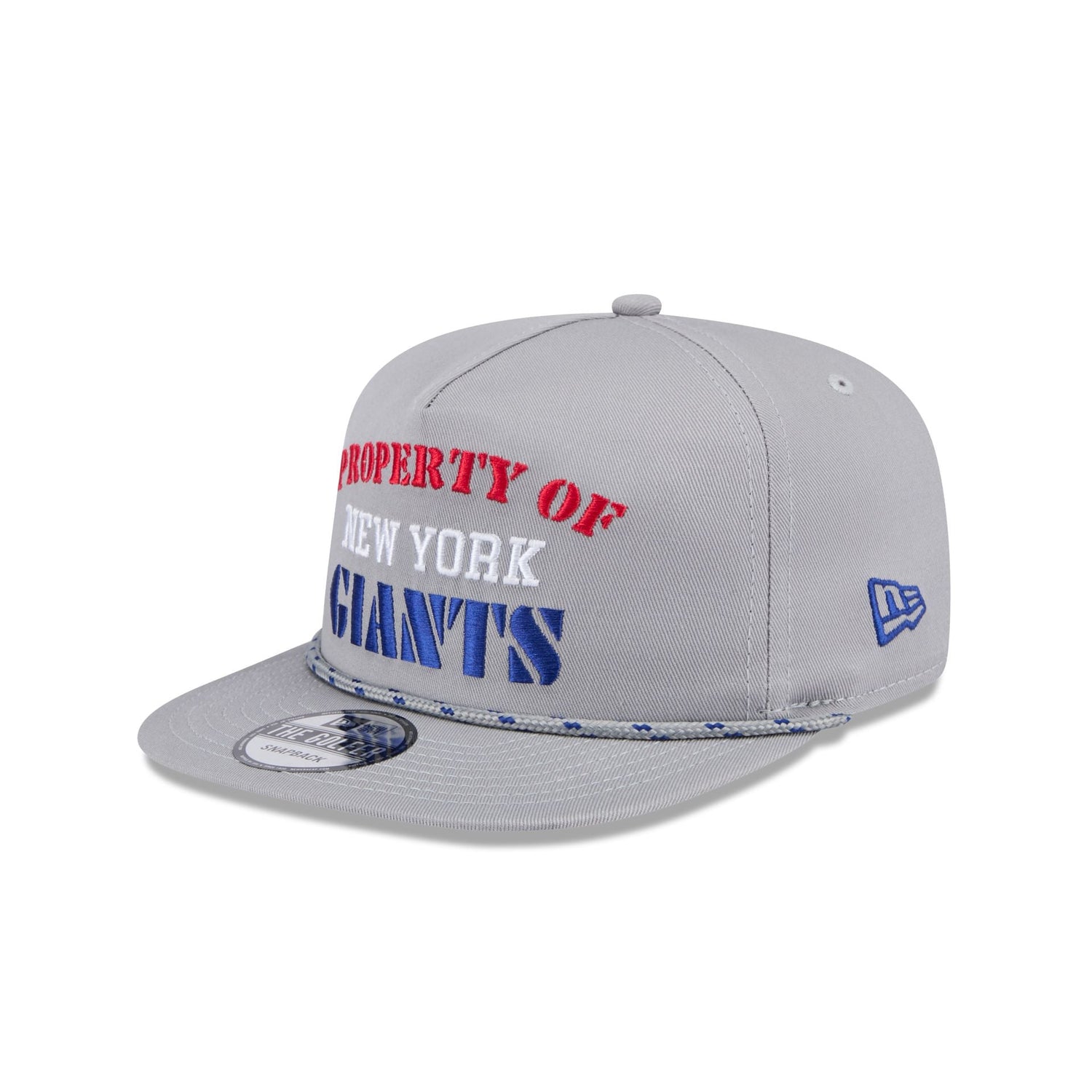 New York Giants Vintage Gray Rope Golfer Hat