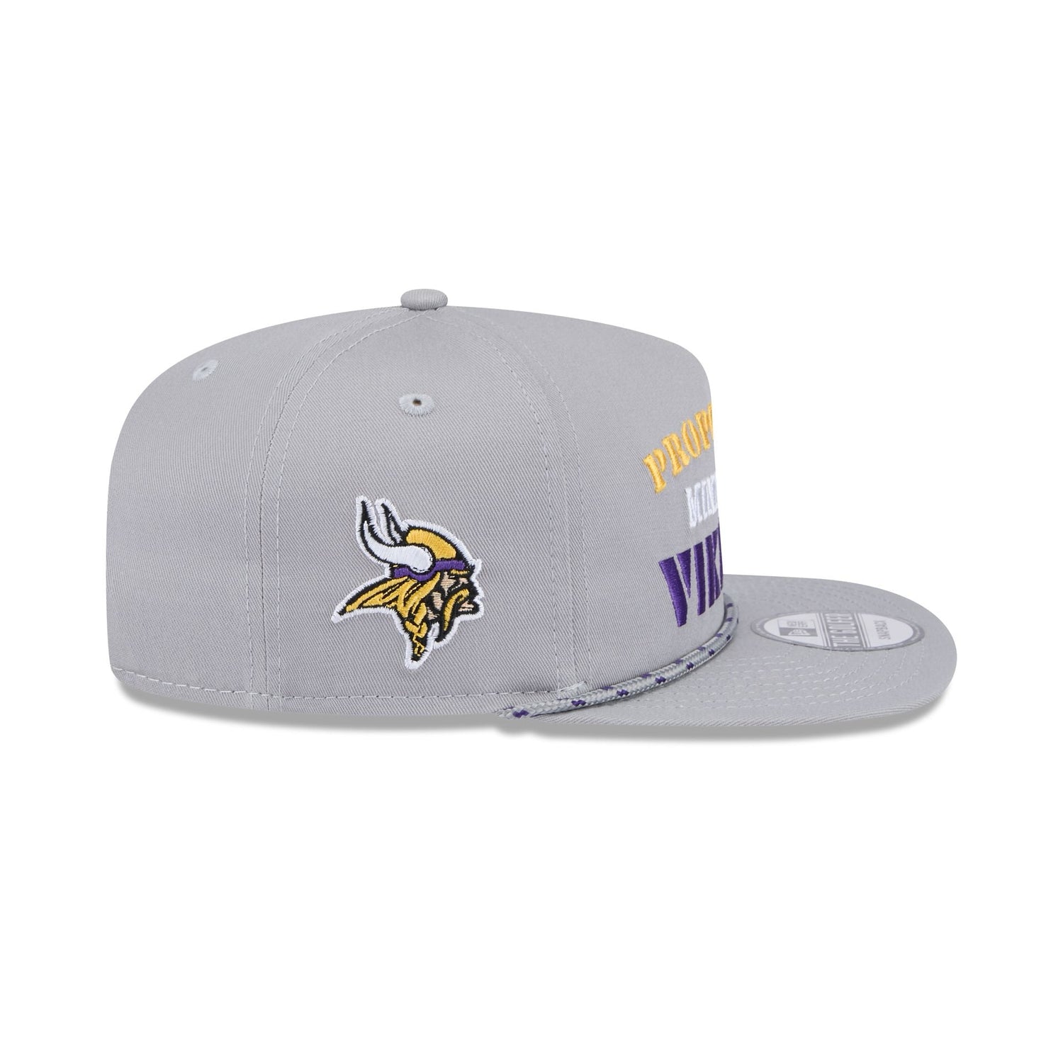 Minnesota Vikings Vintage Gray Rope Golfer Hat