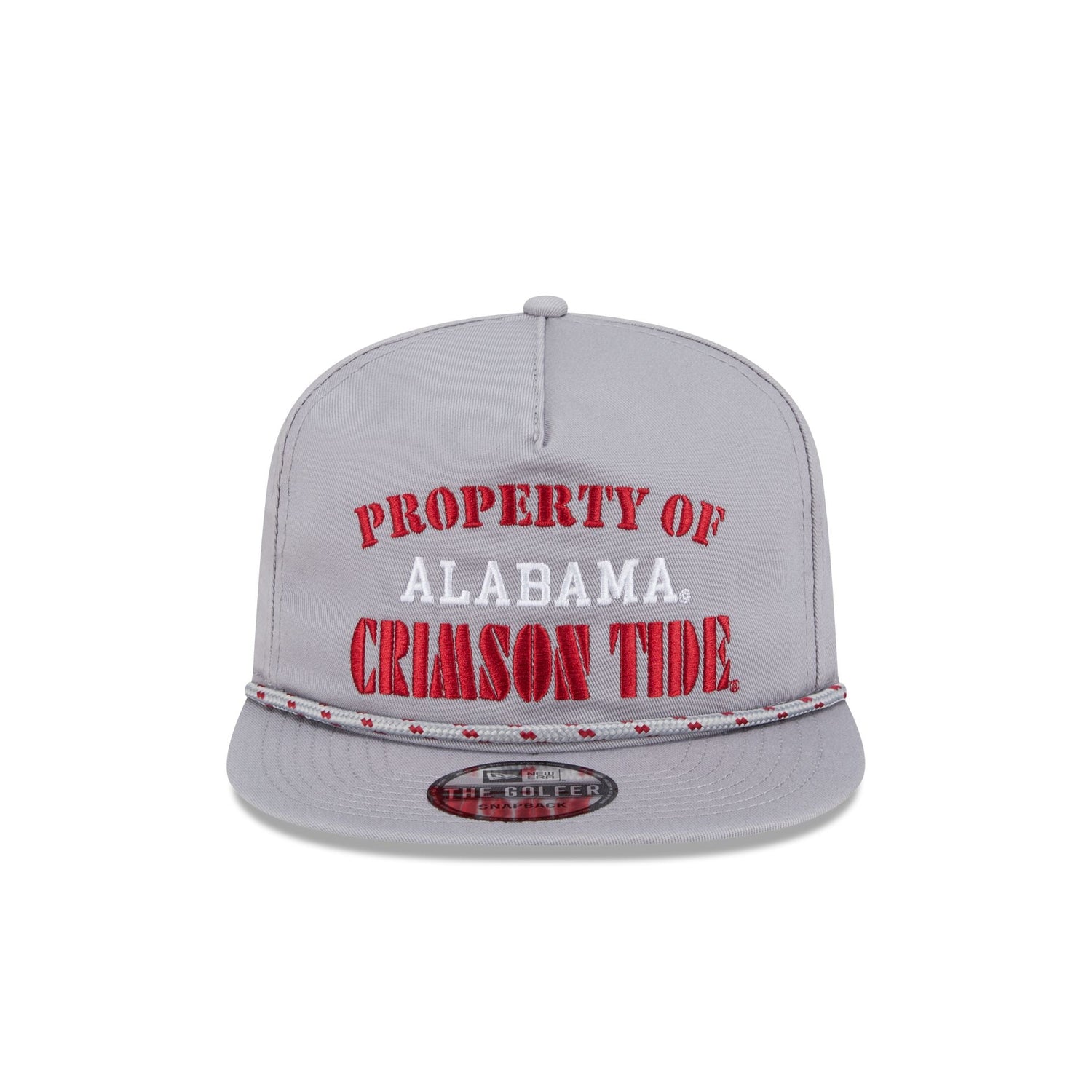 Alabama Crimson Tide Vintage Gray Rope Golfer Hat