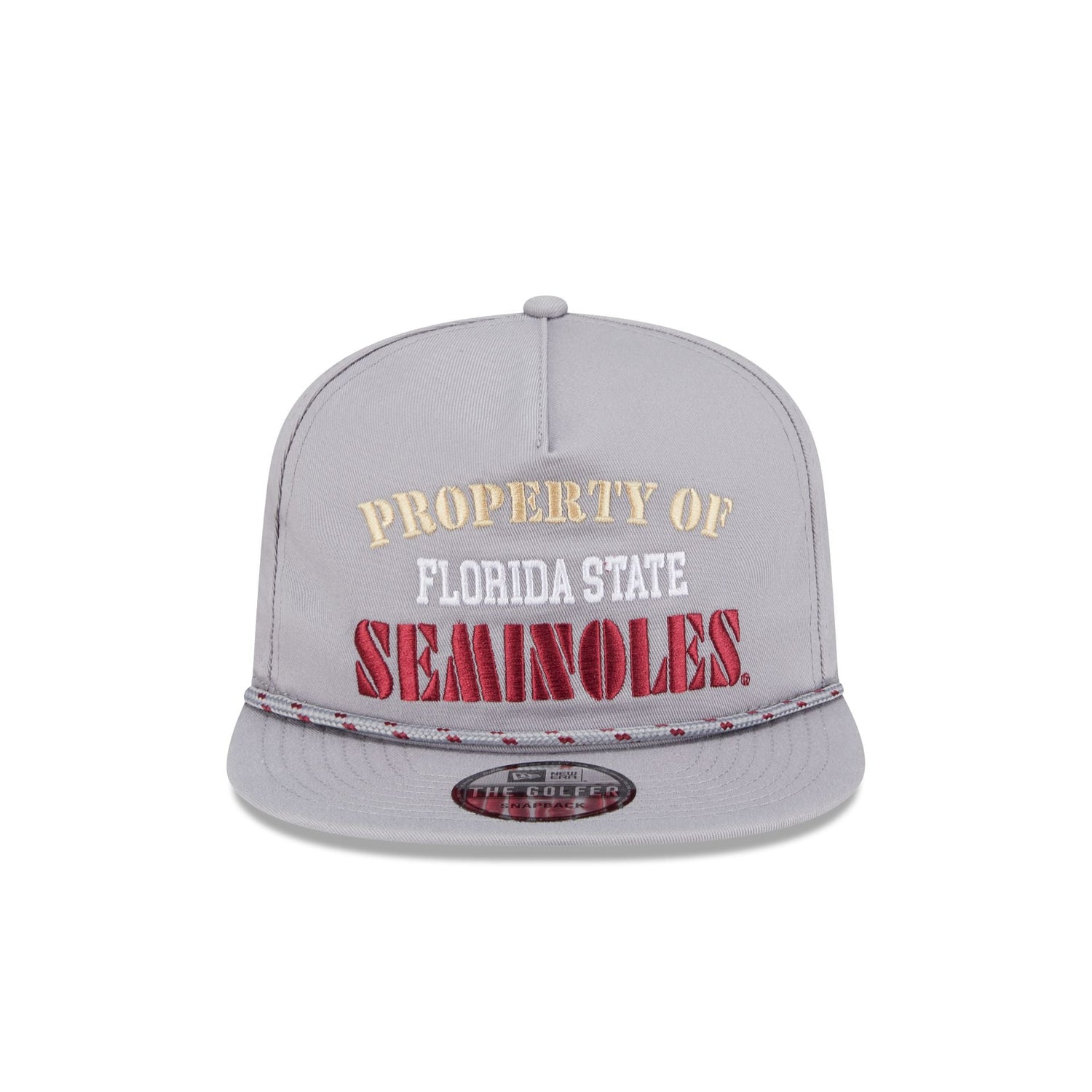 Florida State Seminoles Vintage Gray Rope Golfer Hat