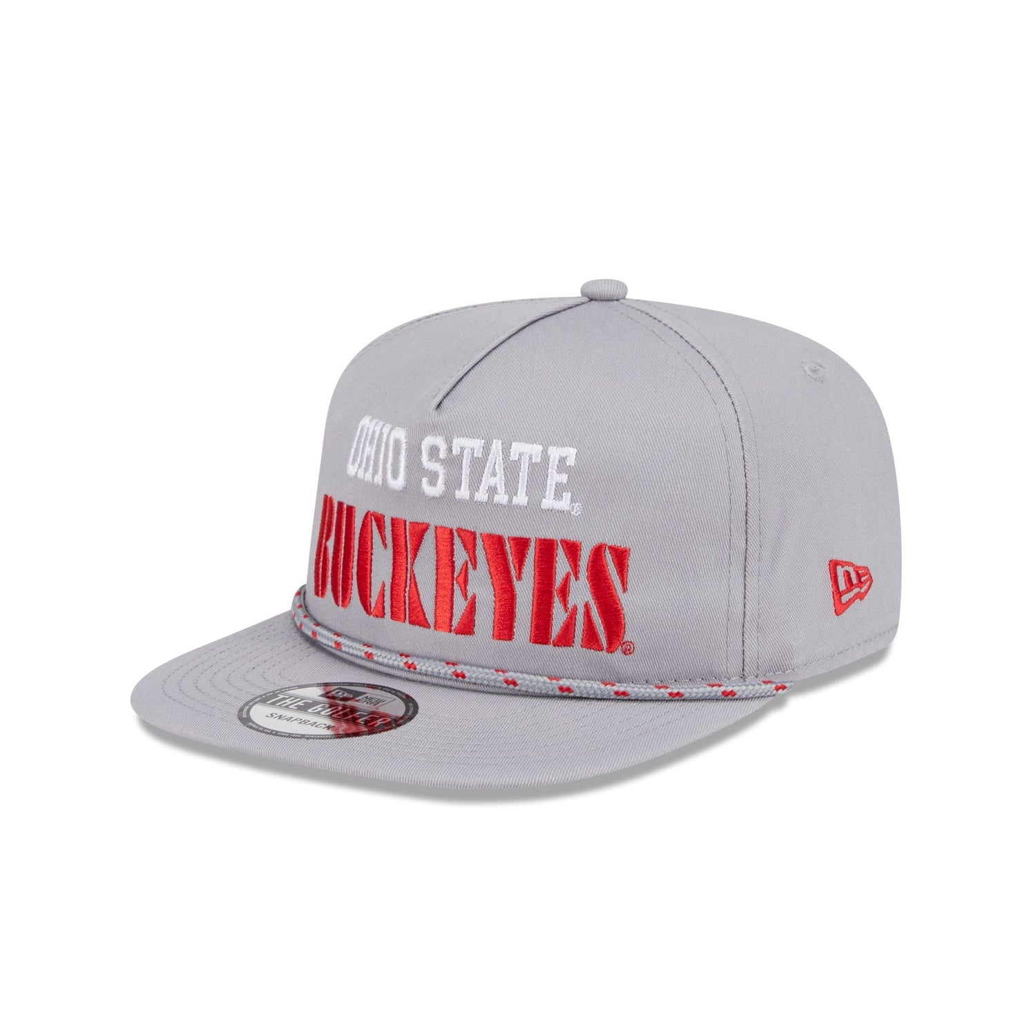 Ohio State Buckeyes Vintage Gray Rope Golfer Hat