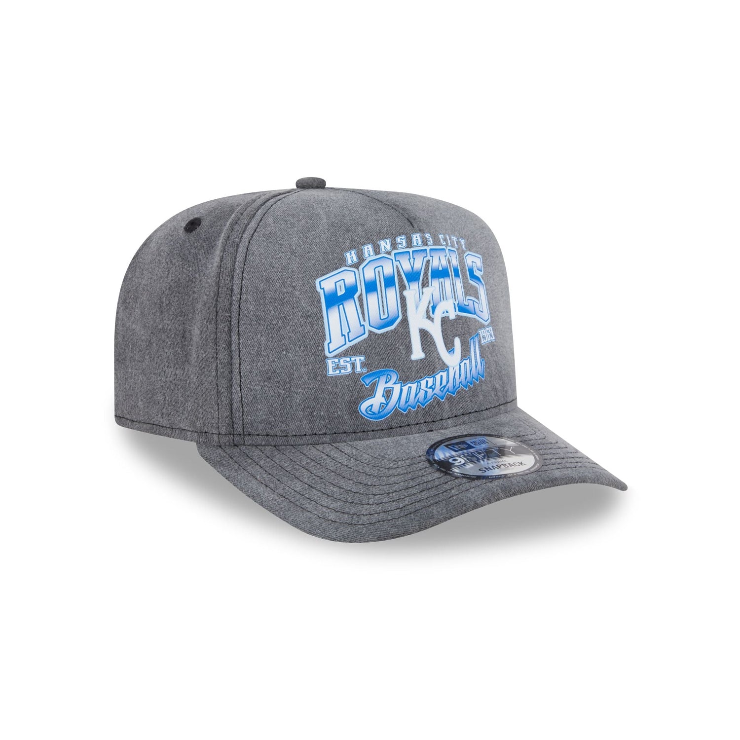 Kansas City Royals Washed 9FIFTY A-Frame Snapback Hat