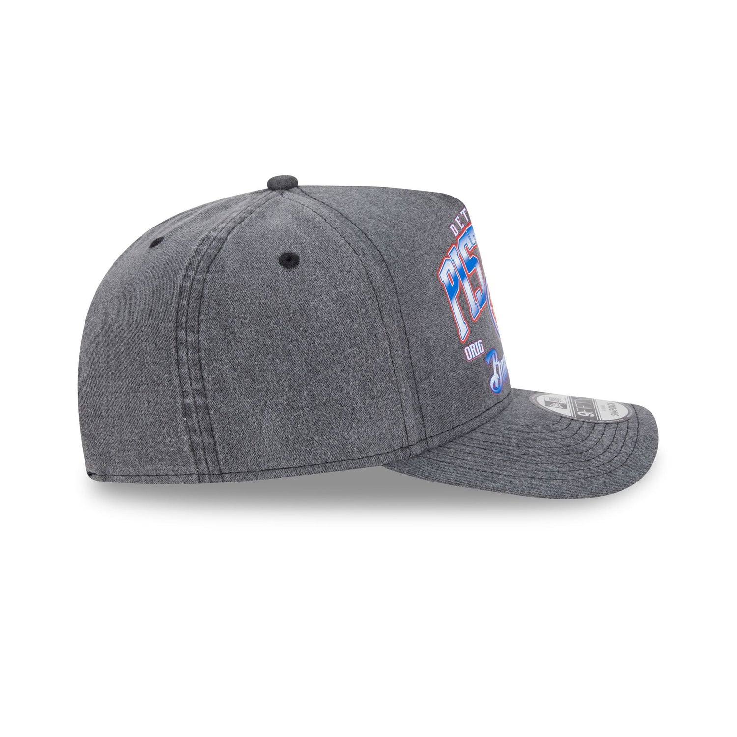 Detroit Pistons Washed 9FIFTY A-Frame Snapback Hat