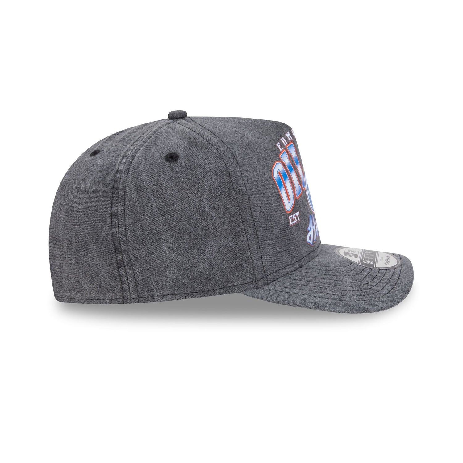 Edmonton Oilers Washed 9FIFTY A-Frame Snapback Hat