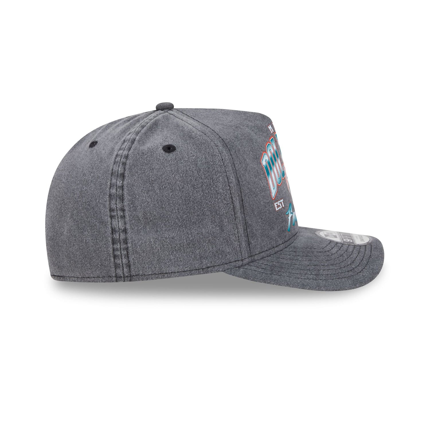 Miami Dolphins Washed 9FIFTY A-Frame Snapback Hat