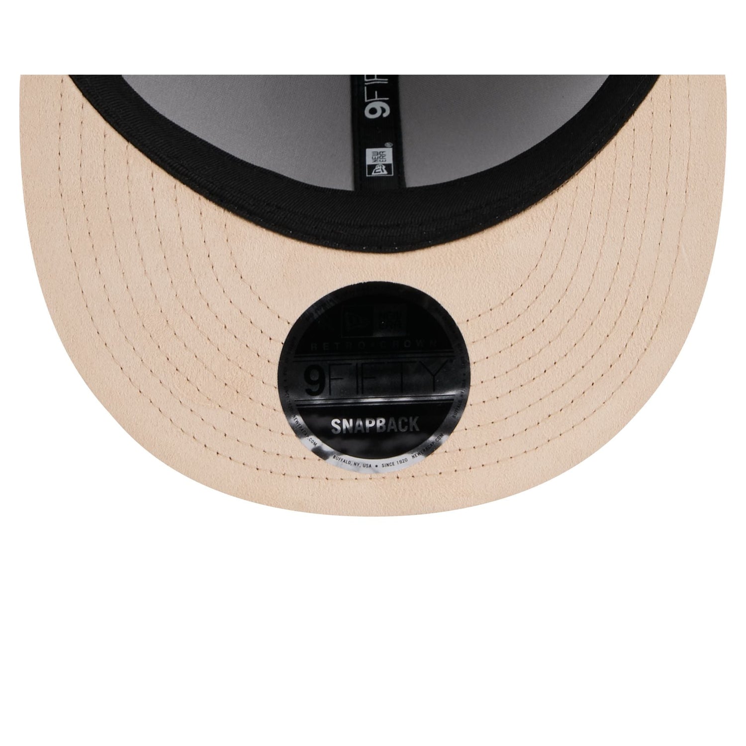 Miami Marlins Stone Suede Retro Crown 9FIFTY Snapback Hat