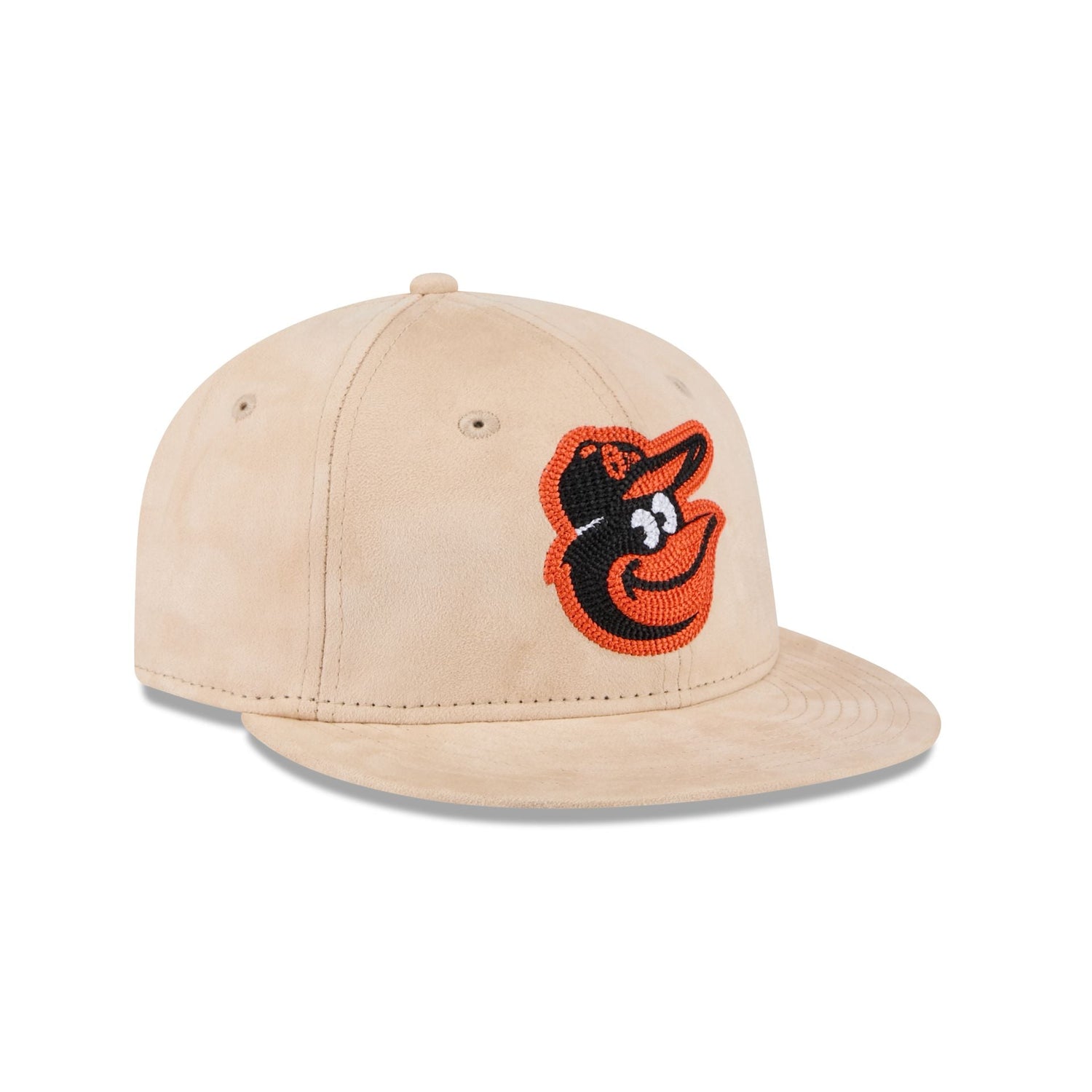 Baltimore Orioles Stone Suede Retro Crown 9FIFTY Snapback Hat