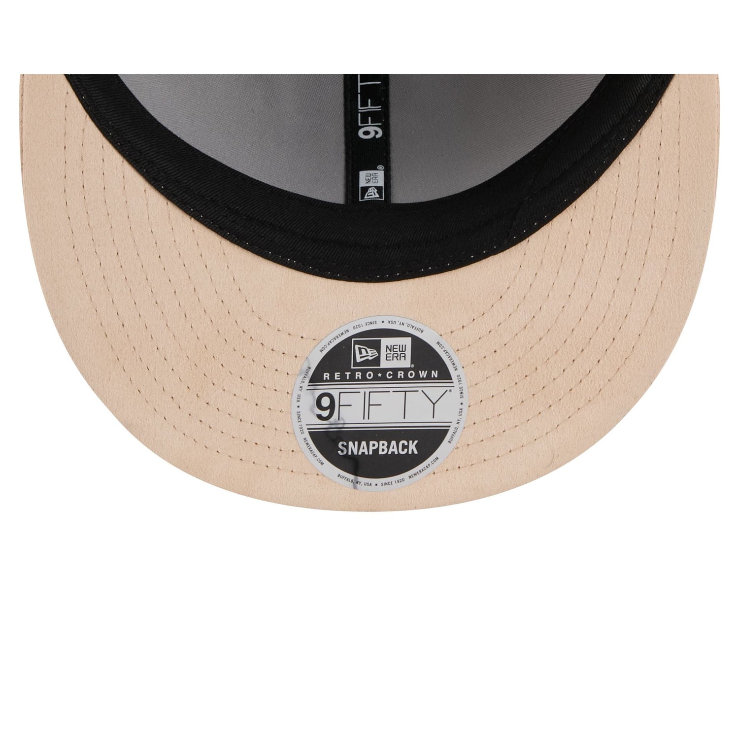 Milwaukee Brewers Stone Suede Retro Crown 9FIFTY Snapback Hat