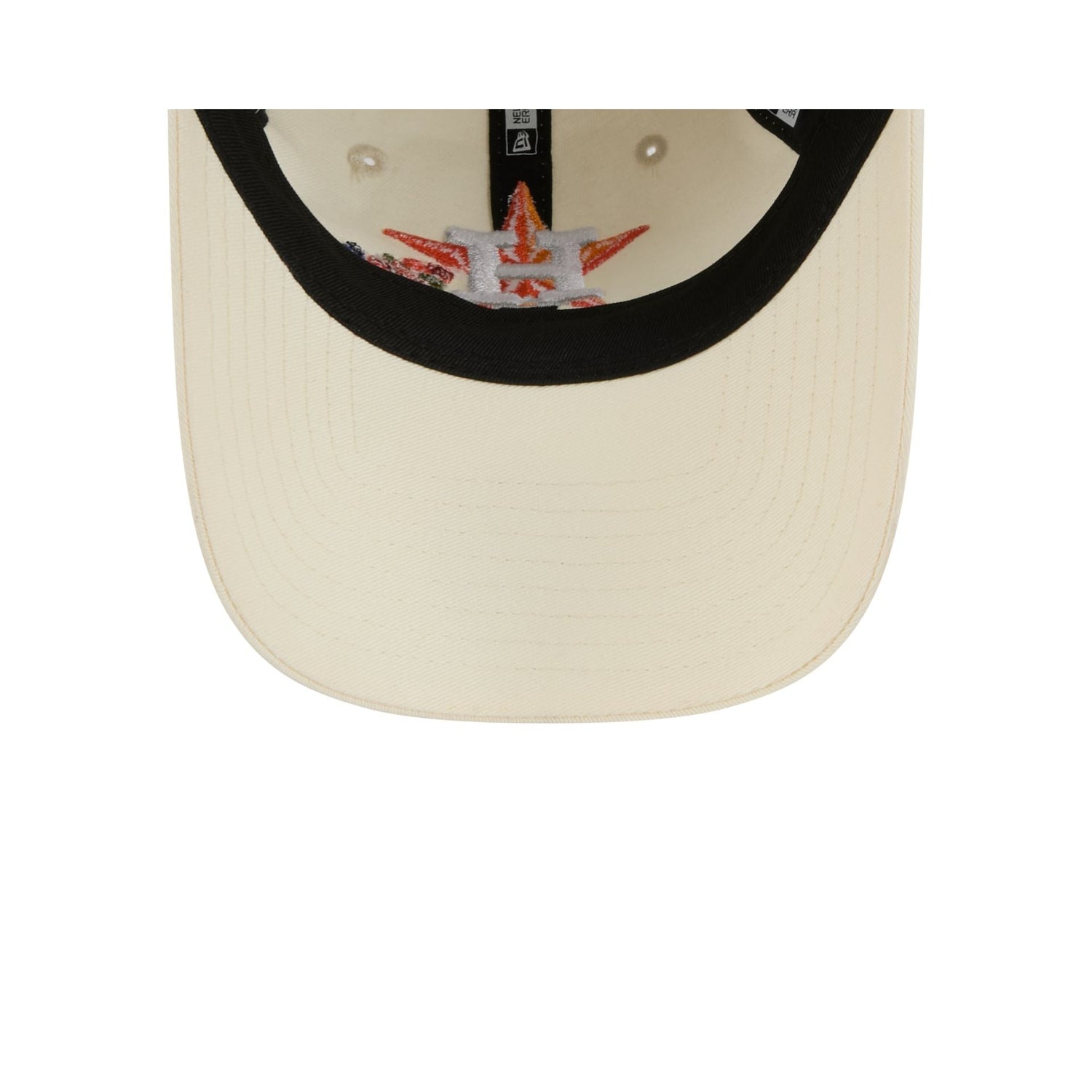 Houston Astros Women's Floral Stitch 9TWENTY Adjustable Hat